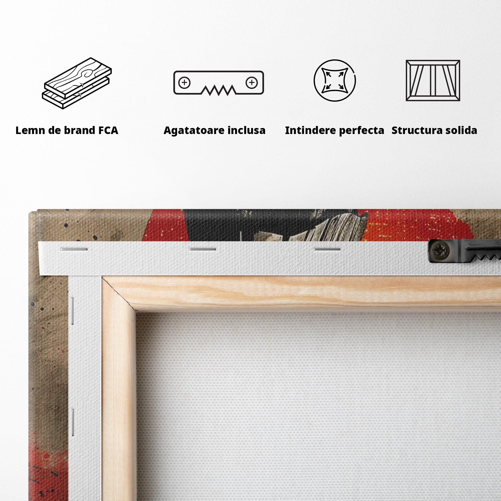 Tablou Canvas Premium LuxCanva® PI1221, Dark Lord, Razboinic, Sci-Fi, Fictiune, Dormitor, Living, Culori Vibrante