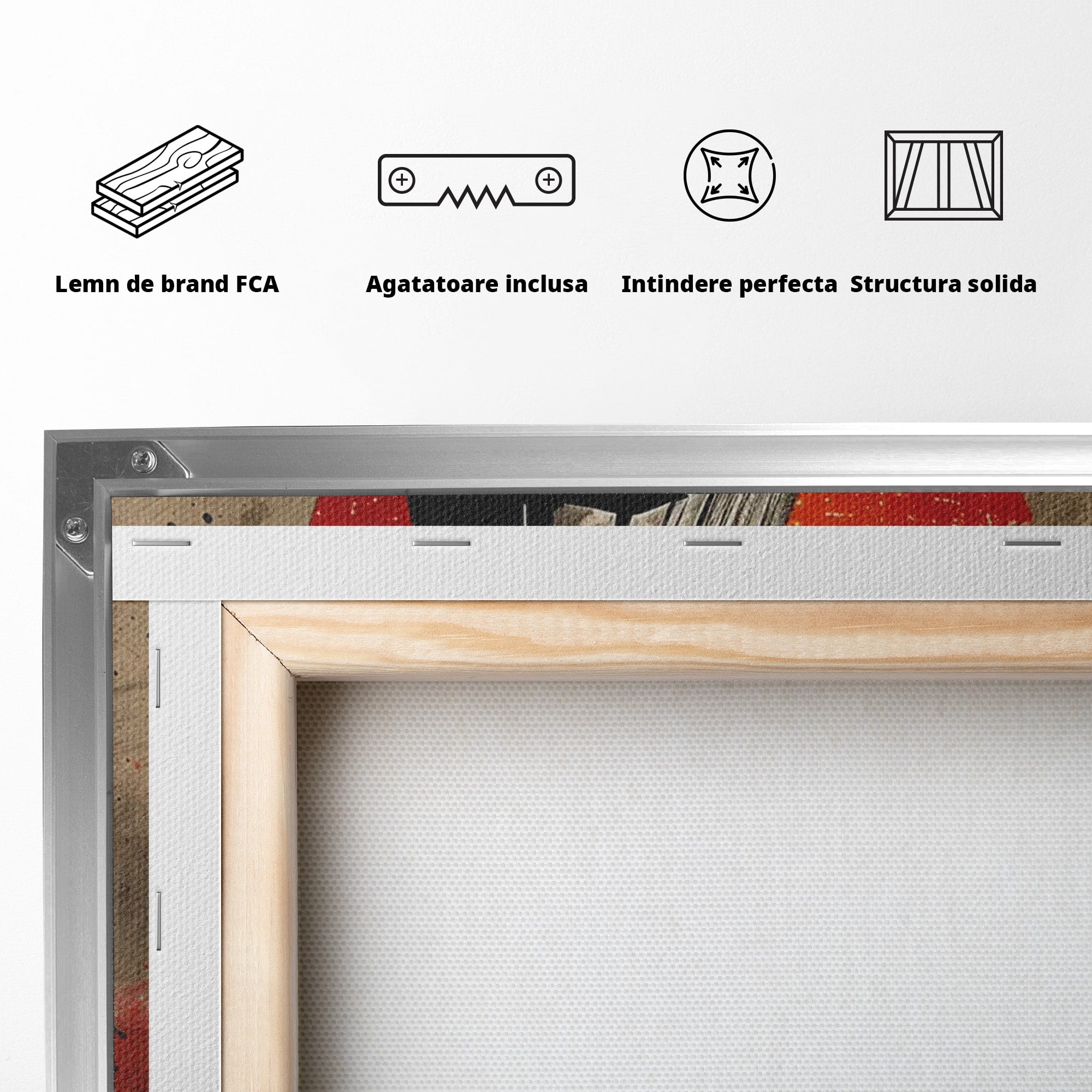 Tablou Canvas Premium LuxCanva® PI1221, Dark Lord, Razboinic, Sci-Fi, Fictiune, Dormitor, Living, Culori Vibrante