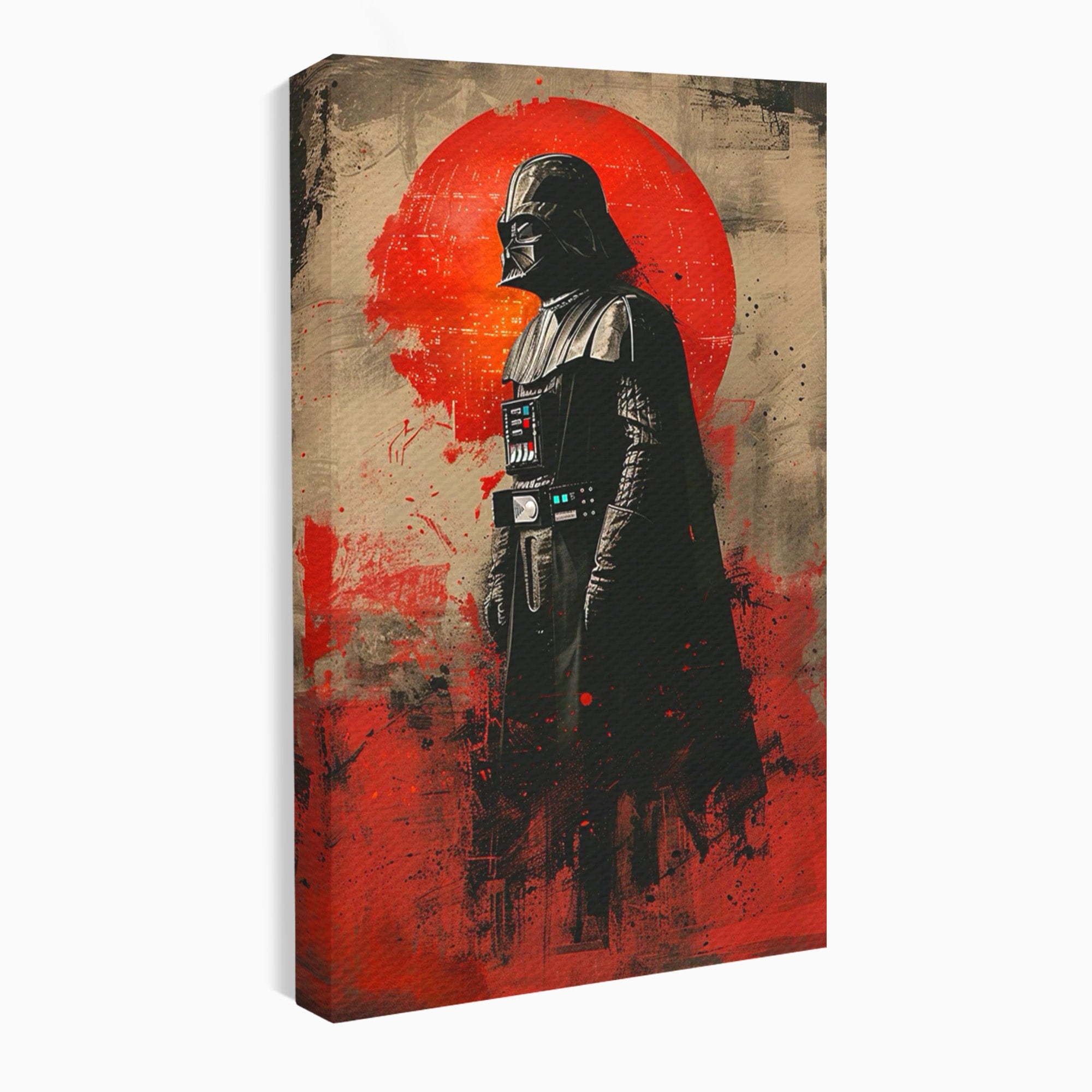 Tablou Canvas Premium LuxCanva® PI1221, Dark Lord, Razboinic, Sci-Fi, Fictiune, Dormitor, Living, Culori Vibrante