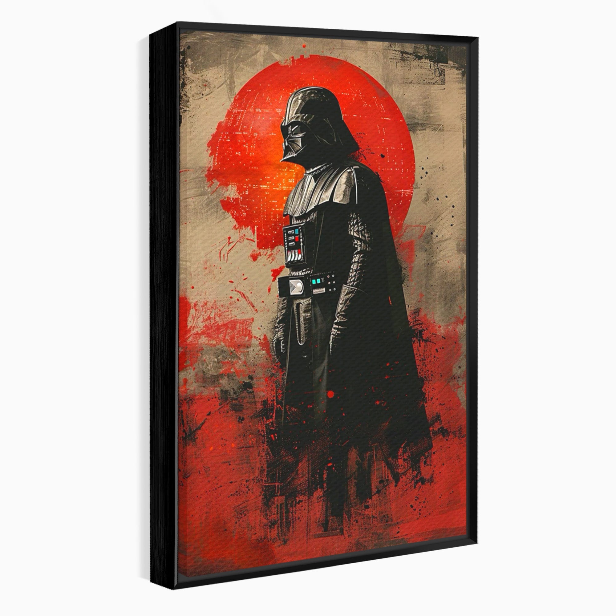 Tablou Canvas Premium LuxCanva® PI1221, Dark Lord, Razboinic, Sci-Fi, Fictiune, Dormitor, Living, Culori Vibrante