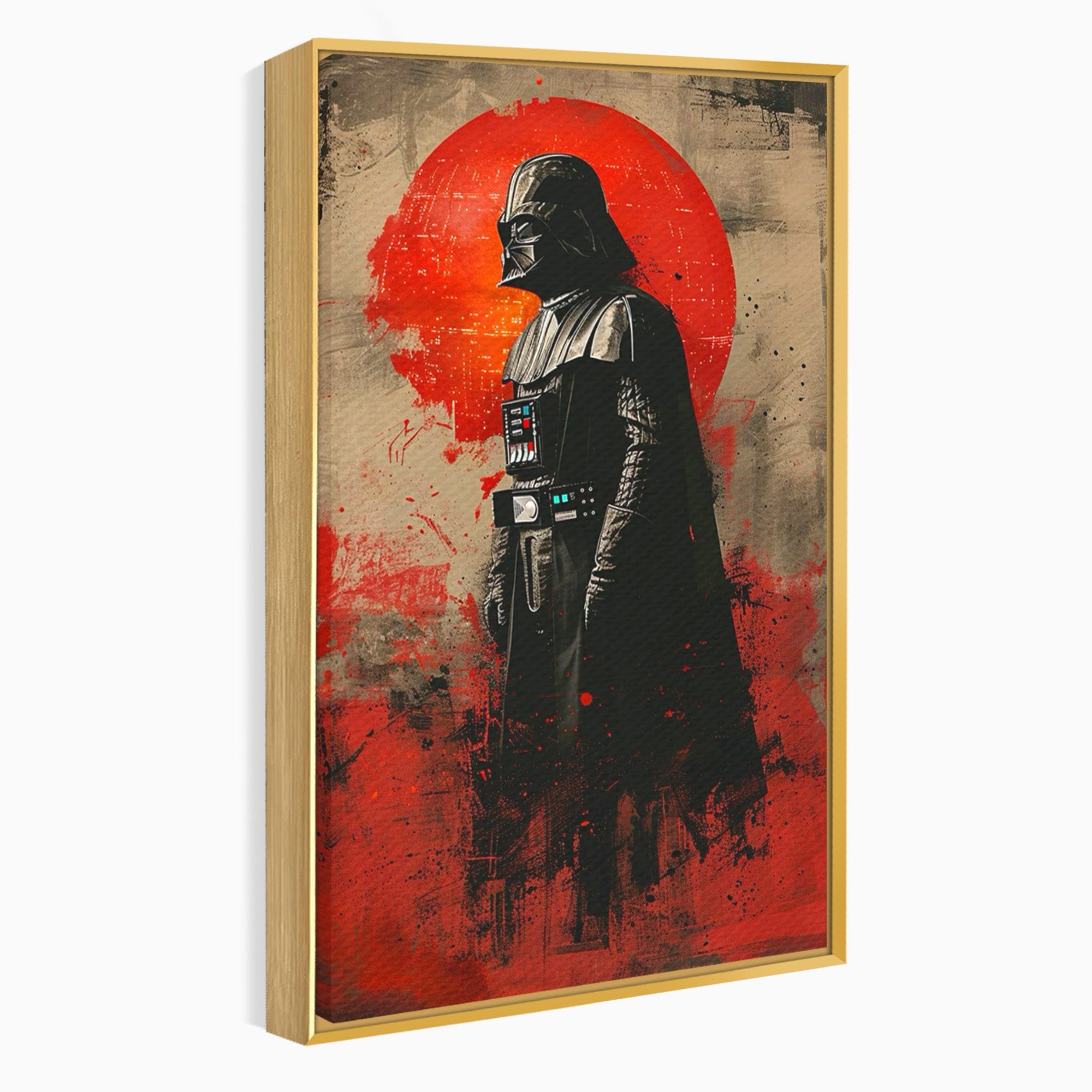 Tablou Canvas Premium LuxCanva® PI1221, Dark Lord, Razboinic, Sci-Fi, Fictiune, Dormitor, Living, Culori Vibrante
