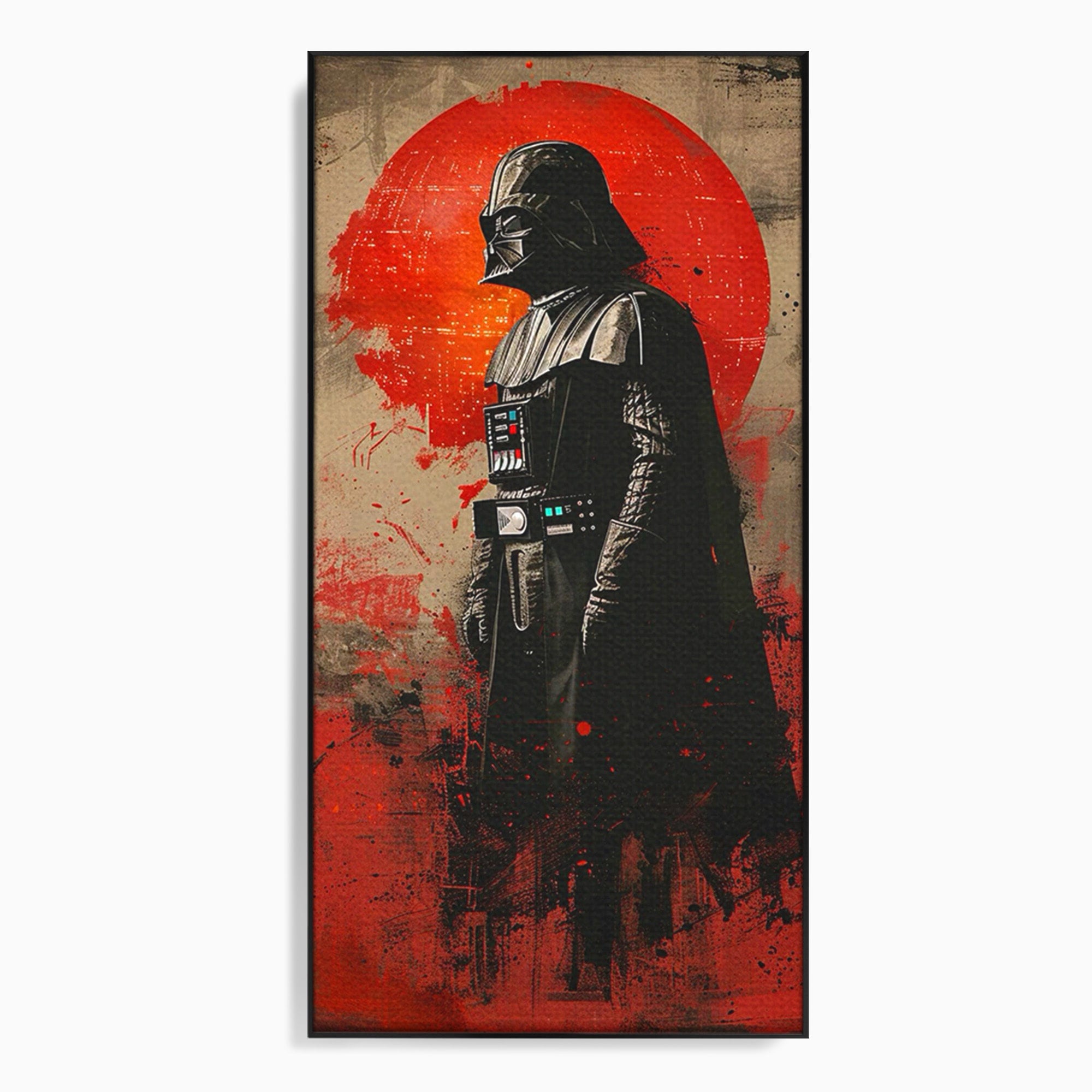 Tablou Canvas Premium LuxCanva® PI1221, Dark Lord, Razboinic, Sci-Fi, Fictiune, Dormitor, Living, Culori Vibrante