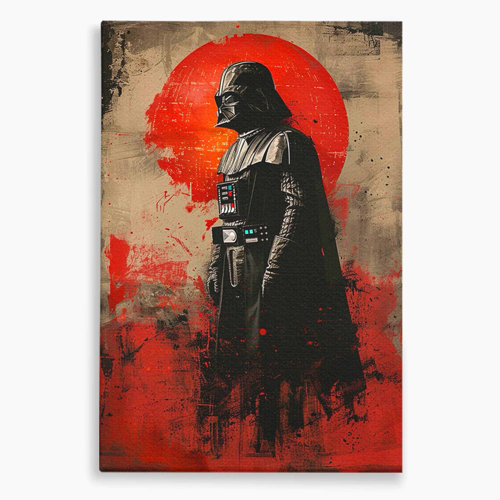 Tablou Canvas Premium LuxCanva® PI1221, Dark Lord, Razboinic, Sci-Fi, Fictiune, Dormitor, Living, Culori Vibrante