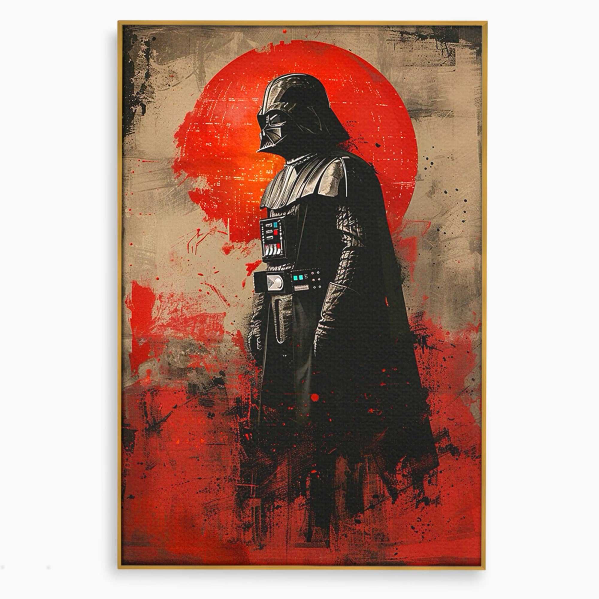 Tablou Canvas Premium LuxCanva® PI1221, Dark Lord, Razboinic, Sci-Fi, Fictiune, Dormitor, Living, Culori Vibrante