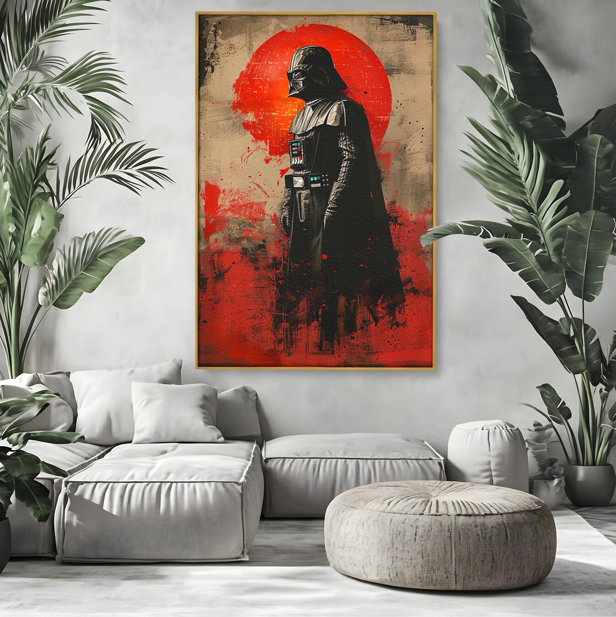 Tablou Canvas Premium LuxCanva® PI1221, Dark Lord, Razboinic, Sci-Fi, Fictiune, Dormitor, Living, Culori Vibrante