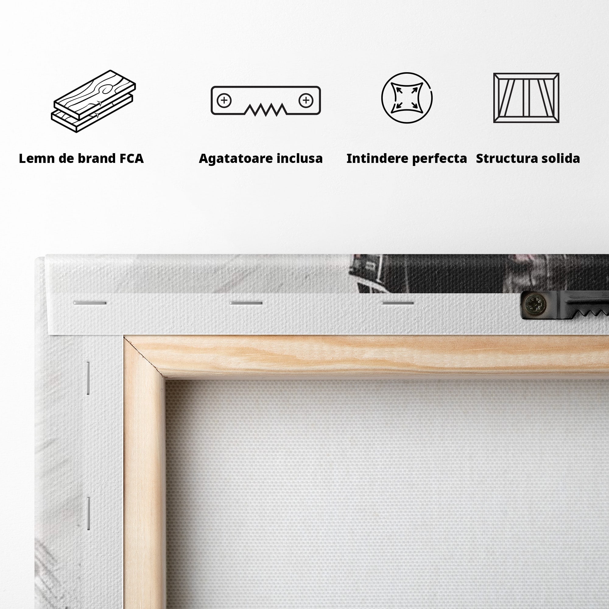Tablou Canvas Premium LuxCanva® PI1223, Darth Vader, Razboinic, Galactic, Sci-Fi, Spatiu, Dormitor, Living, Culori Vibrante