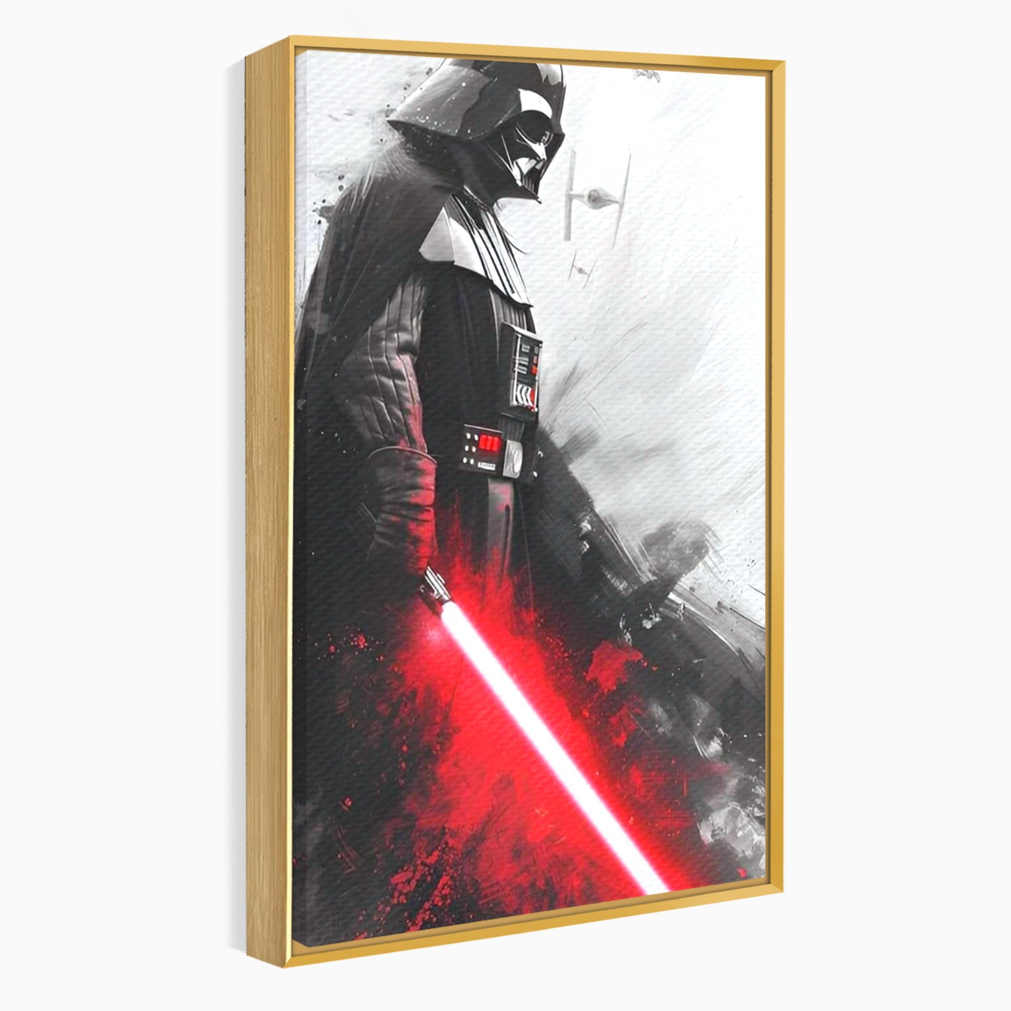 Tablou Canvas Premium LuxCanva® PI1223, Darth Vader, Razboinic, Galactic, Sci-Fi, Spatiu, Dormitor, Living, Culori Vibrante