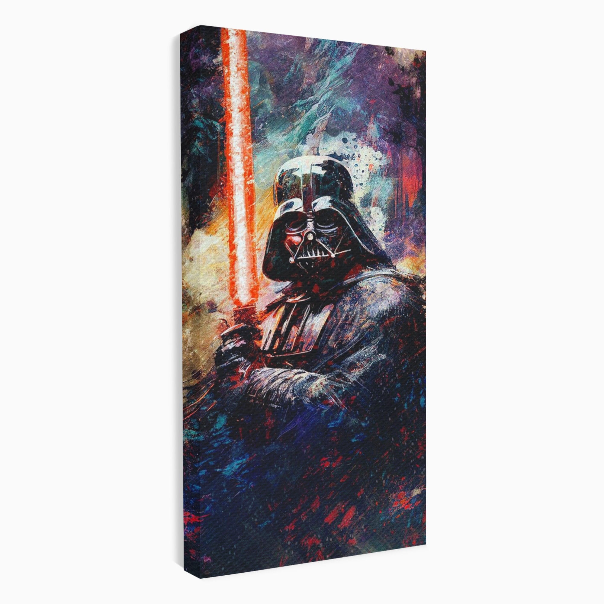 Tablou Canvas Premium LuxCanva® PI1224, Razboinicul Cosmic, Star Wars, Spatiu, Sci-Fi, Fantezie, Living, Culori Vibrante