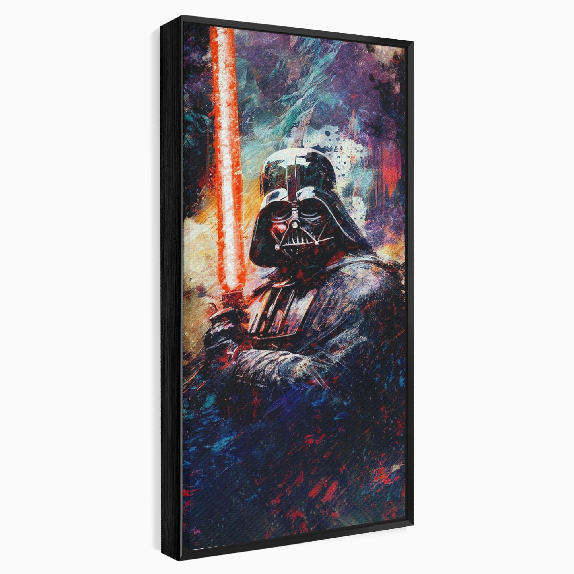 Tablou Canvas Premium LuxCanva® PI1224, Razboinicul Cosmic, Star Wars, Spatiu, Sci-Fi, Fantezie, Living, Culori Vibrante