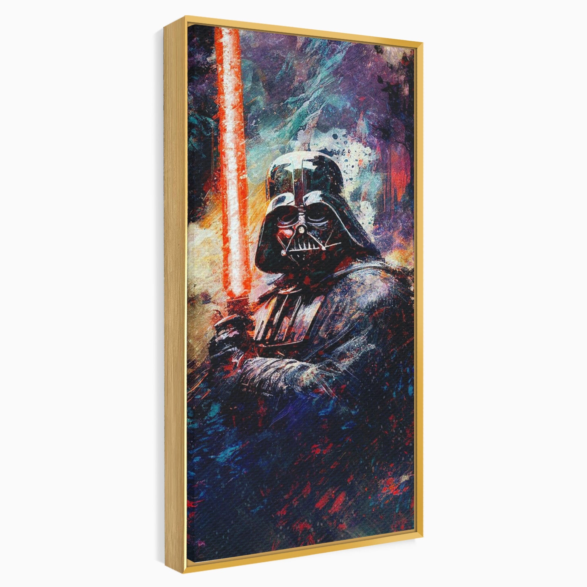Tablou Canvas Premium LuxCanva® PI1224, Razboinicul Cosmic, Star Wars, Spatiu, Sci-Fi, Fantezie, Living, Culori Vibrante