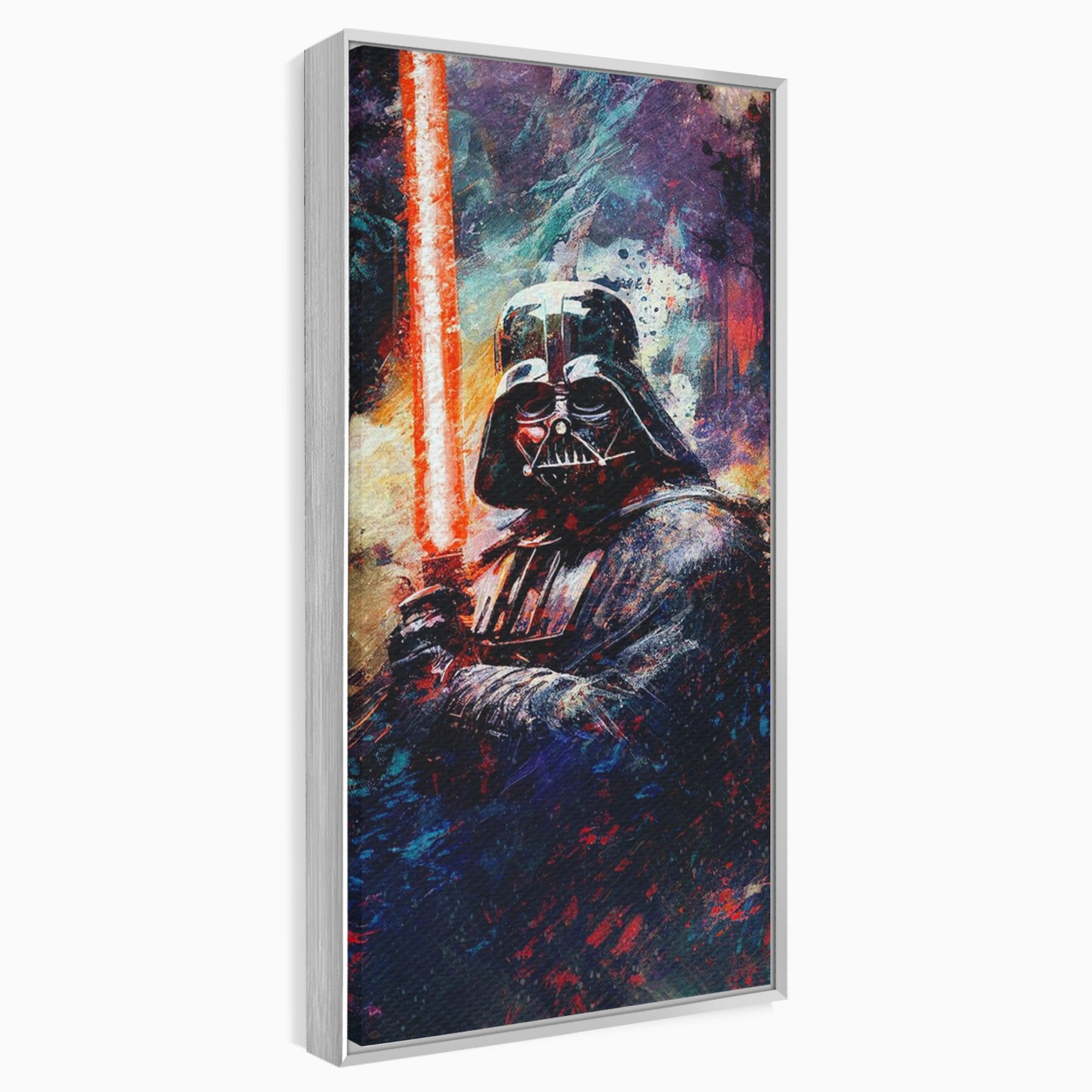 Tablou Canvas Premium LuxCanva® PI1224, Razboinicul Cosmic, Star Wars, Spatiu, Sci-Fi, Fantezie, Living, Culori Vibrante