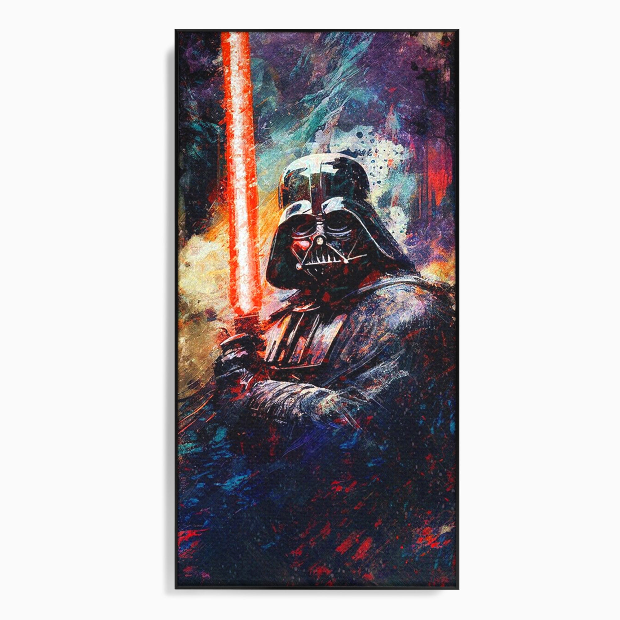 Tablou Canvas Premium LuxCanva® PI1224, Razboinicul Cosmic, Star Wars, Spatiu, Sci-Fi, Fantezie, Living, Culori Vibrante