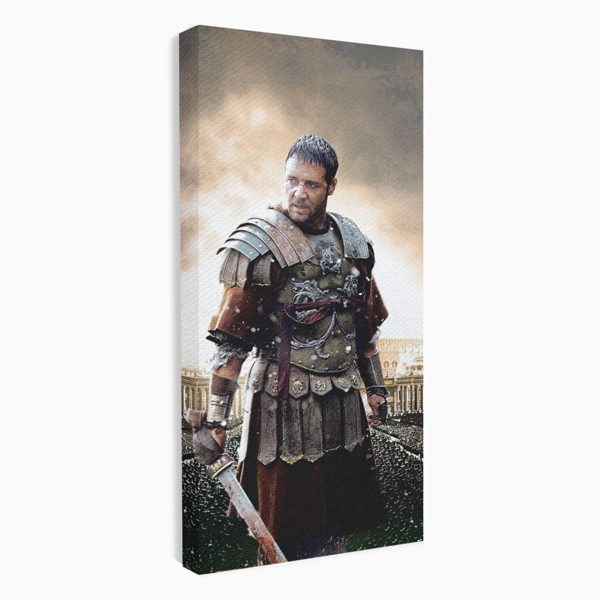 Tablou Canvas Premium LuxCanva® PI1226, Gladiator Roman, Maximus, Istorie, Epic, Curaj, Film, Living, Dormitor, Culori Vibrante
