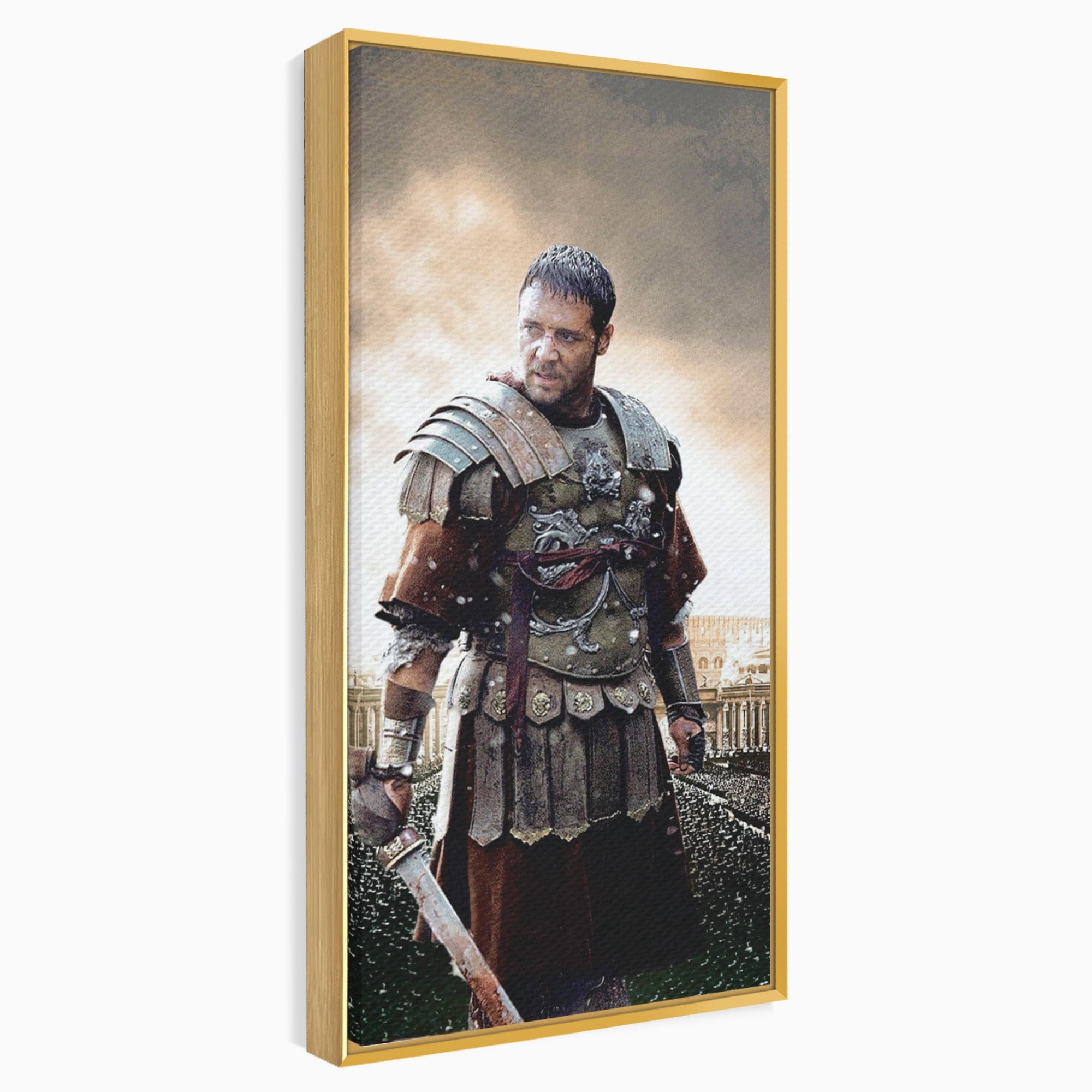 Tablou Canvas Premium LuxCanva® PI1226, Gladiator Roman, Maximus, Istorie, Epic, Curaj, Film, Living, Dormitor, Culori Vibrante