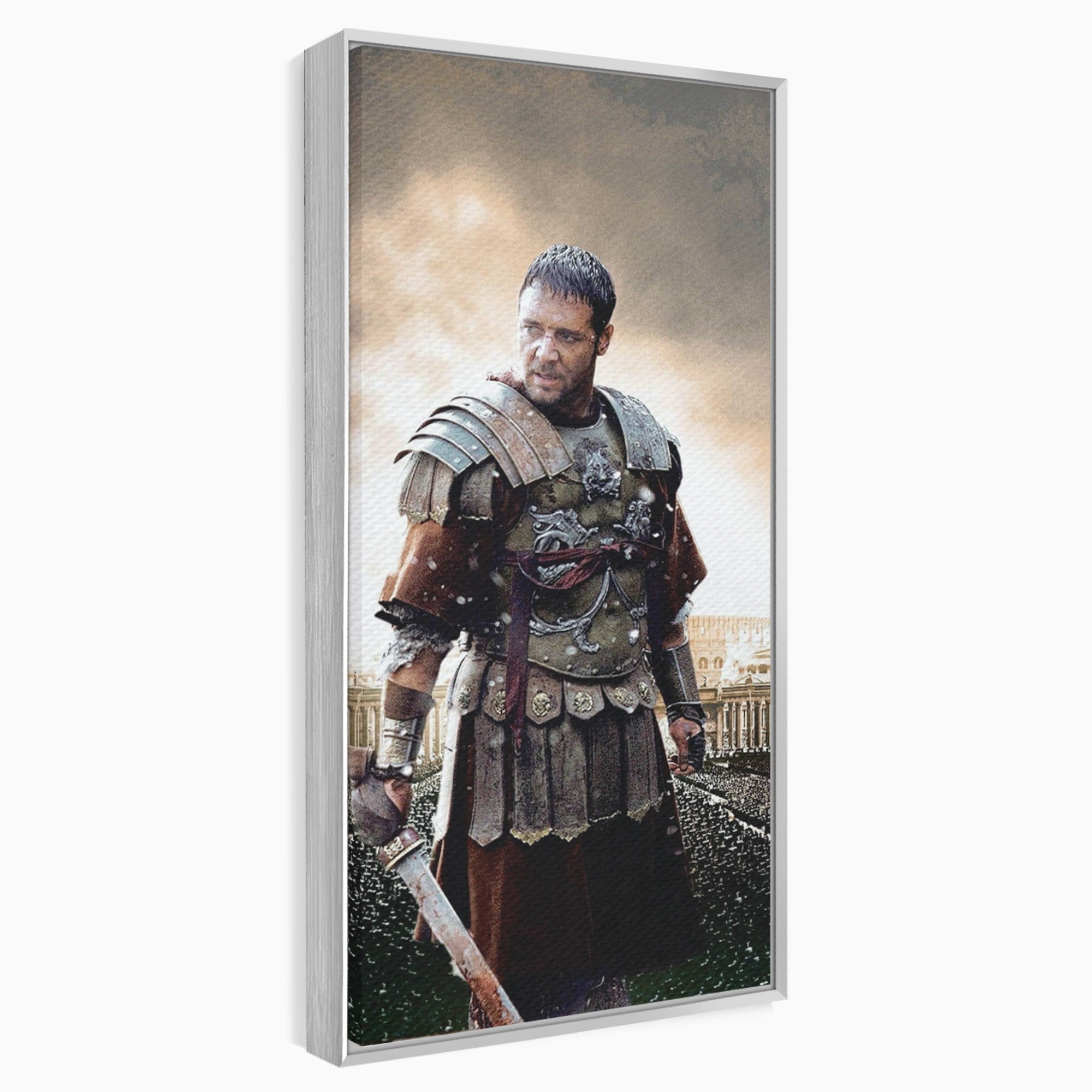 Tablou Canvas Premium LuxCanva® PI1226, Gladiator Roman, Maximus, Istorie, Epic, Curaj, Film, Living, Dormitor, Culori Vibrante