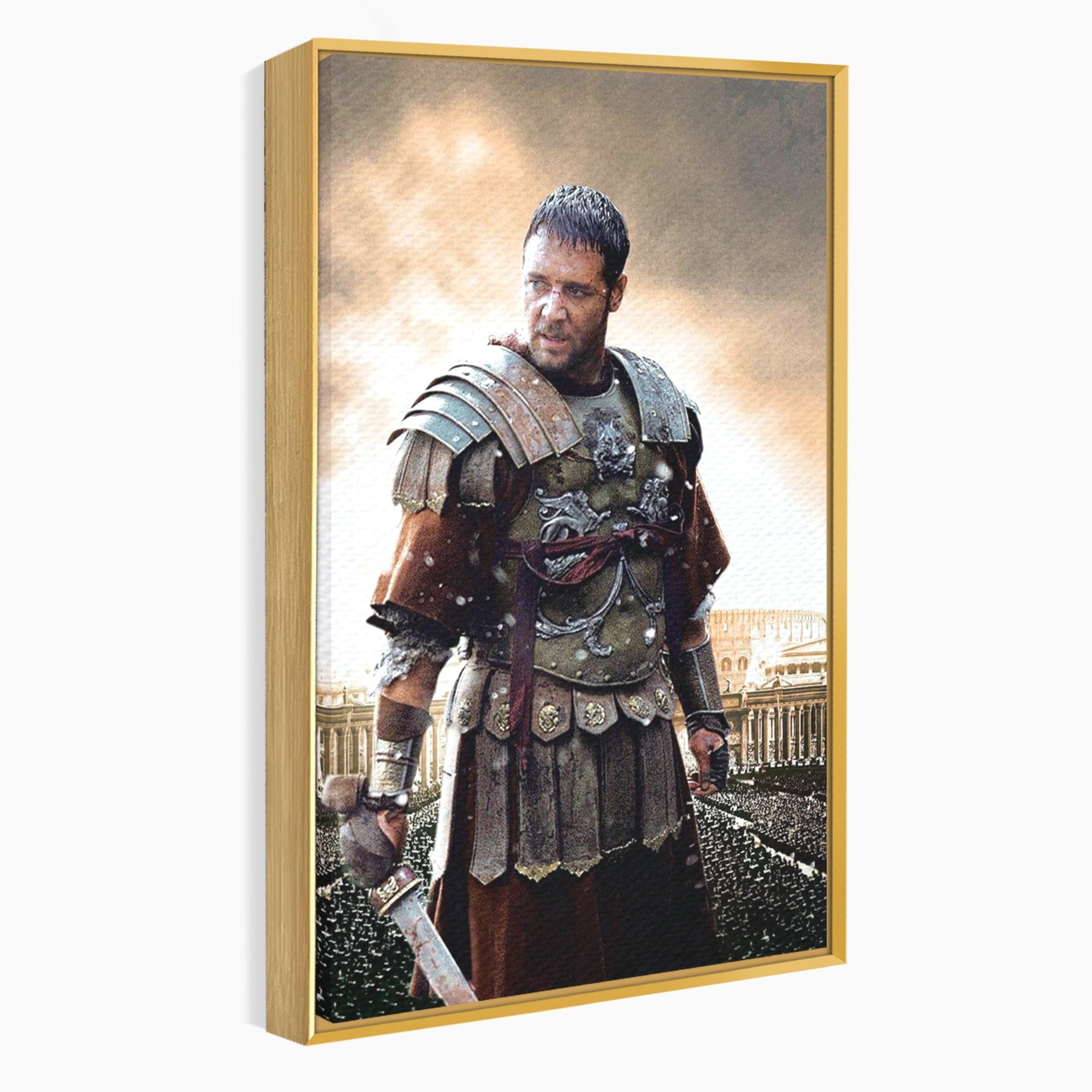 Tablou Canvas Premium LuxCanva® PI1226, Gladiator Roman, Maximus, Istorie, Epic, Curaj, Film, Living, Dormitor, Culori Vibrante