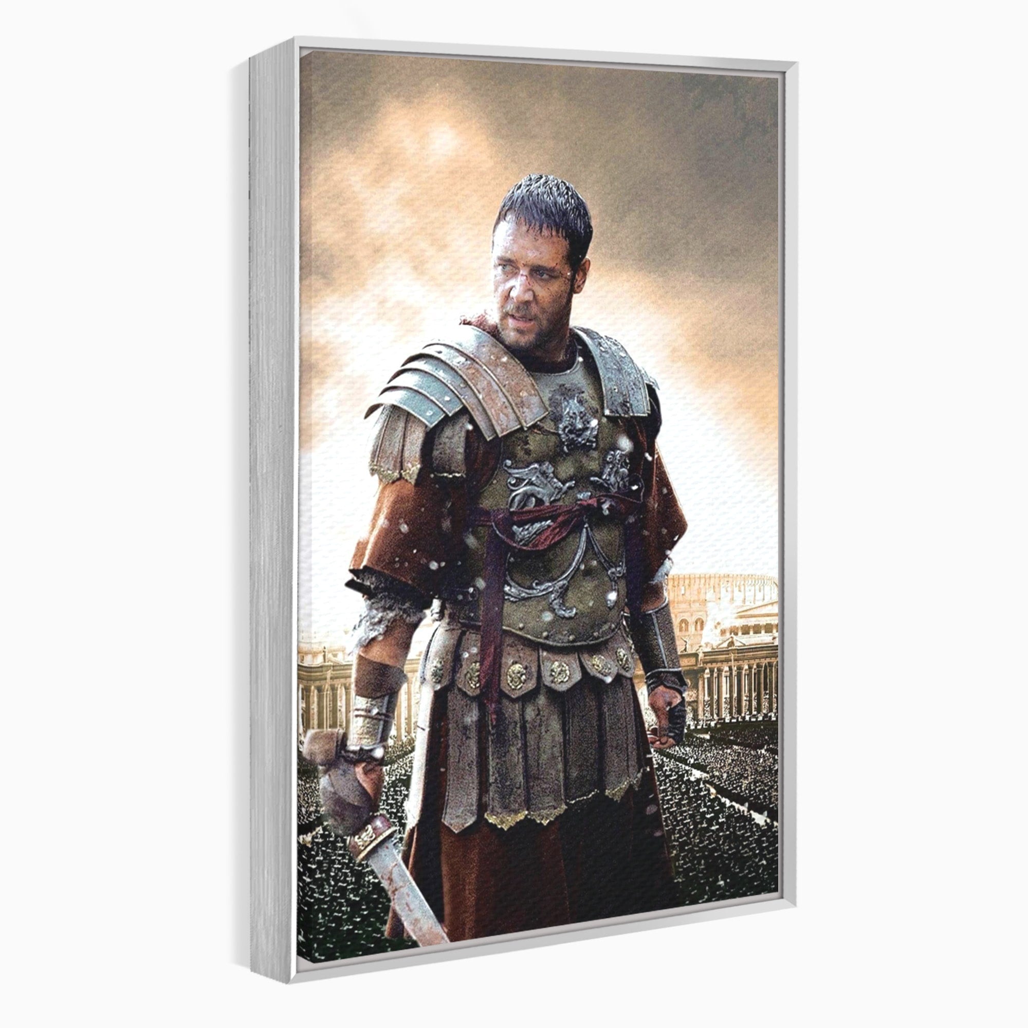 Tablou Canvas Premium LuxCanva® PI1226, Gladiator Roman, Maximus, Istorie, Epic, Curaj, Film, Living, Dormitor, Culori Vibrante