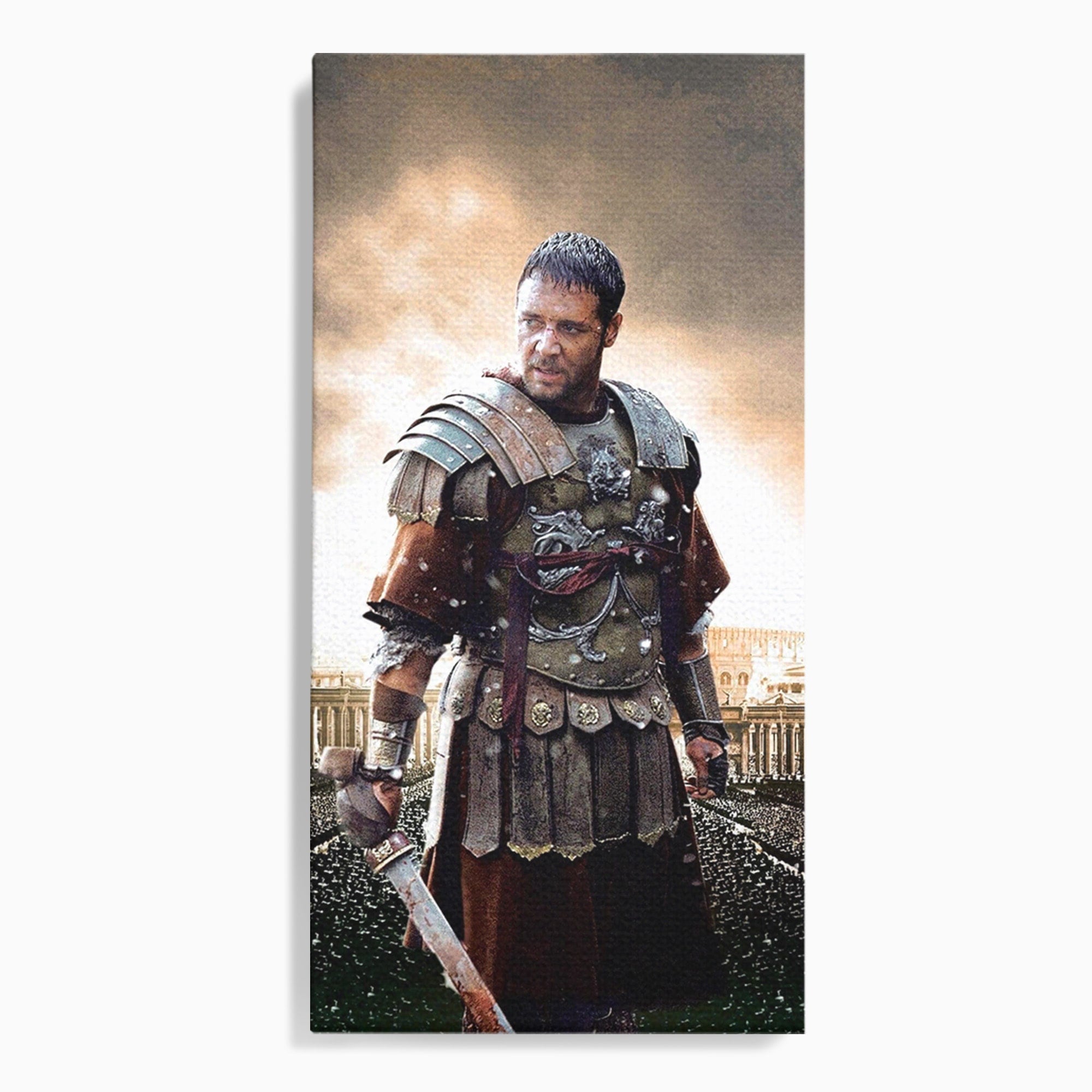 Tablou Canvas Premium LuxCanva® PI1226, Gladiator Roman, Maximus, Istorie, Epic, Curaj, Film, Living, Dormitor, Culori Vibrante