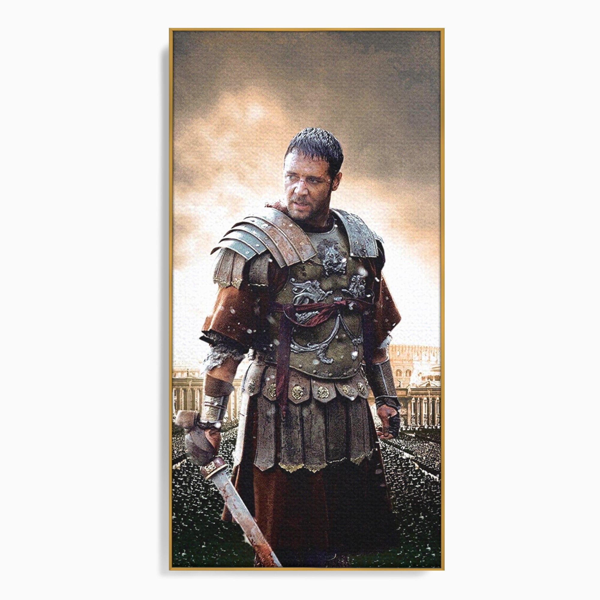 Tablou Canvas Premium LuxCanva® PI1226, Gladiator Roman, Maximus, Istorie, Epic, Curaj, Film, Living, Dormitor, Culori Vibrante