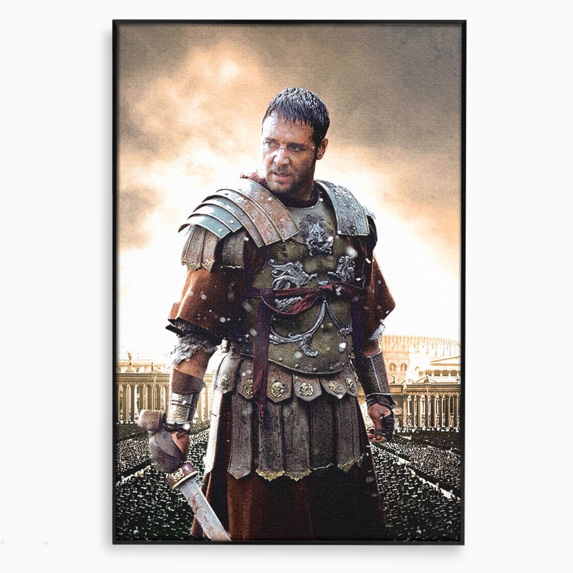 Tablou Canvas Premium LuxCanva® PI1226, Gladiator Roman, Maximus, Istorie, Epic, Curaj, Film, Living, Dormitor, Culori Vibrante