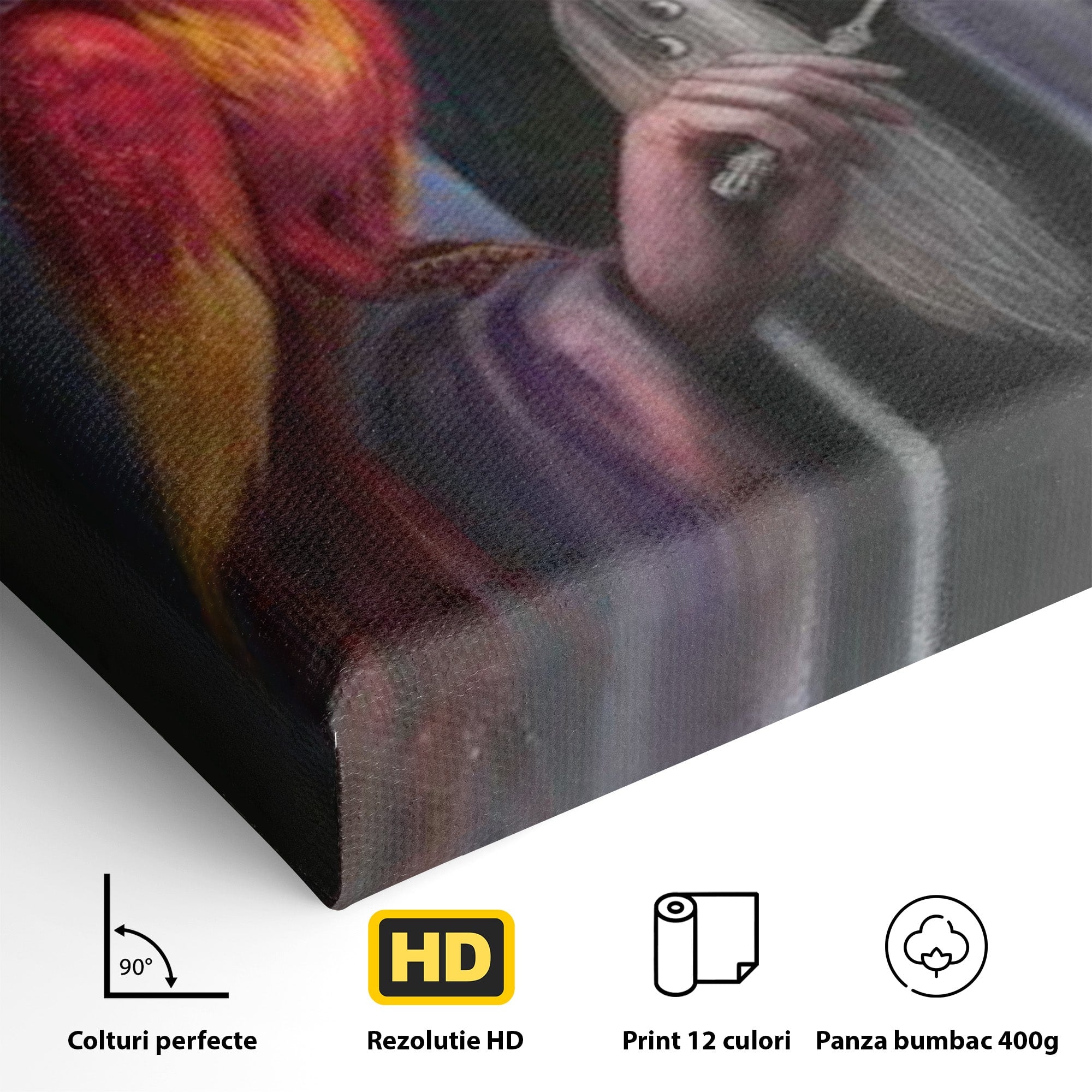 Tablou Canvas Premium LuxCanva® PI1228, Albus Dumbledore , Vrajitor, Pasare, Magie, Fantezie, Profesor, Living, Culori Vibrante