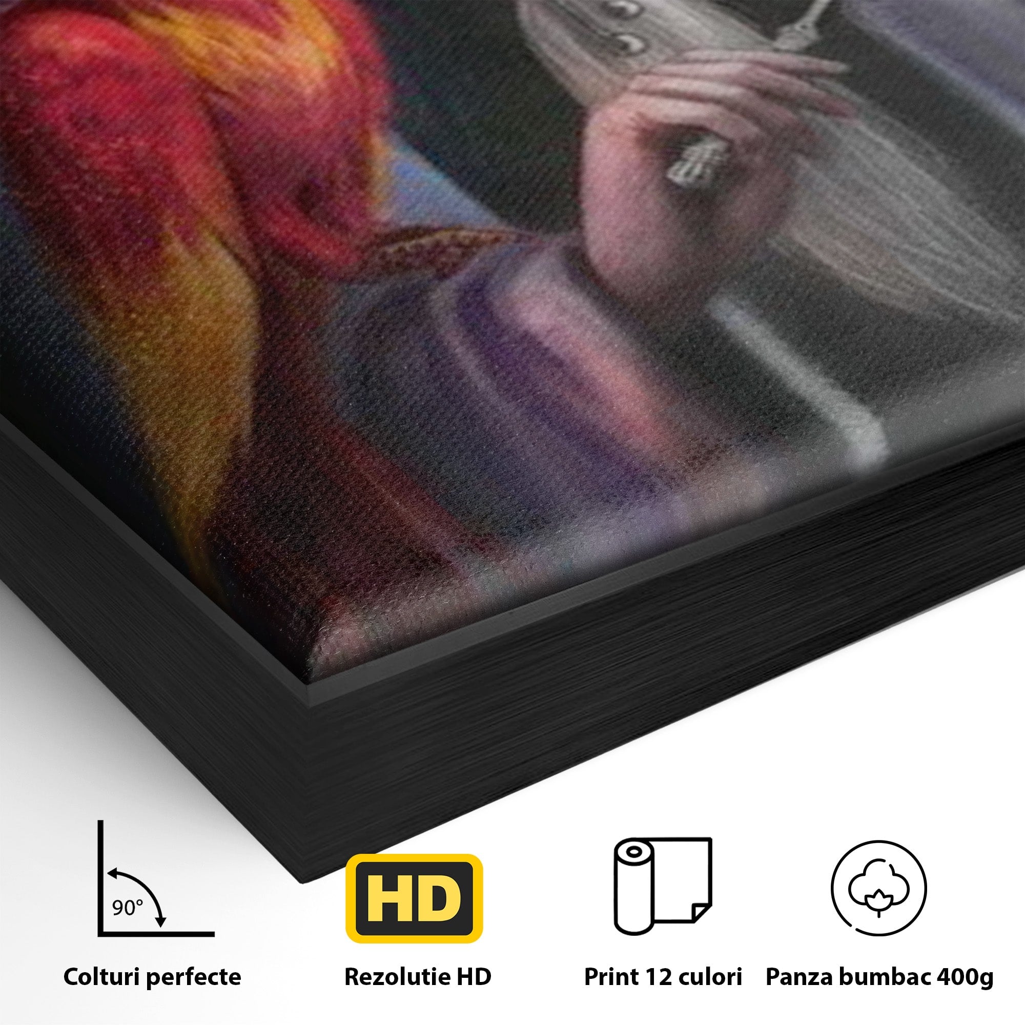 Tablou Canvas Premium LuxCanva® PI1228, Albus Dumbledore , Vrajitor, Pasare, Magie, Fantezie, Profesor, Living, Culori Vibrante