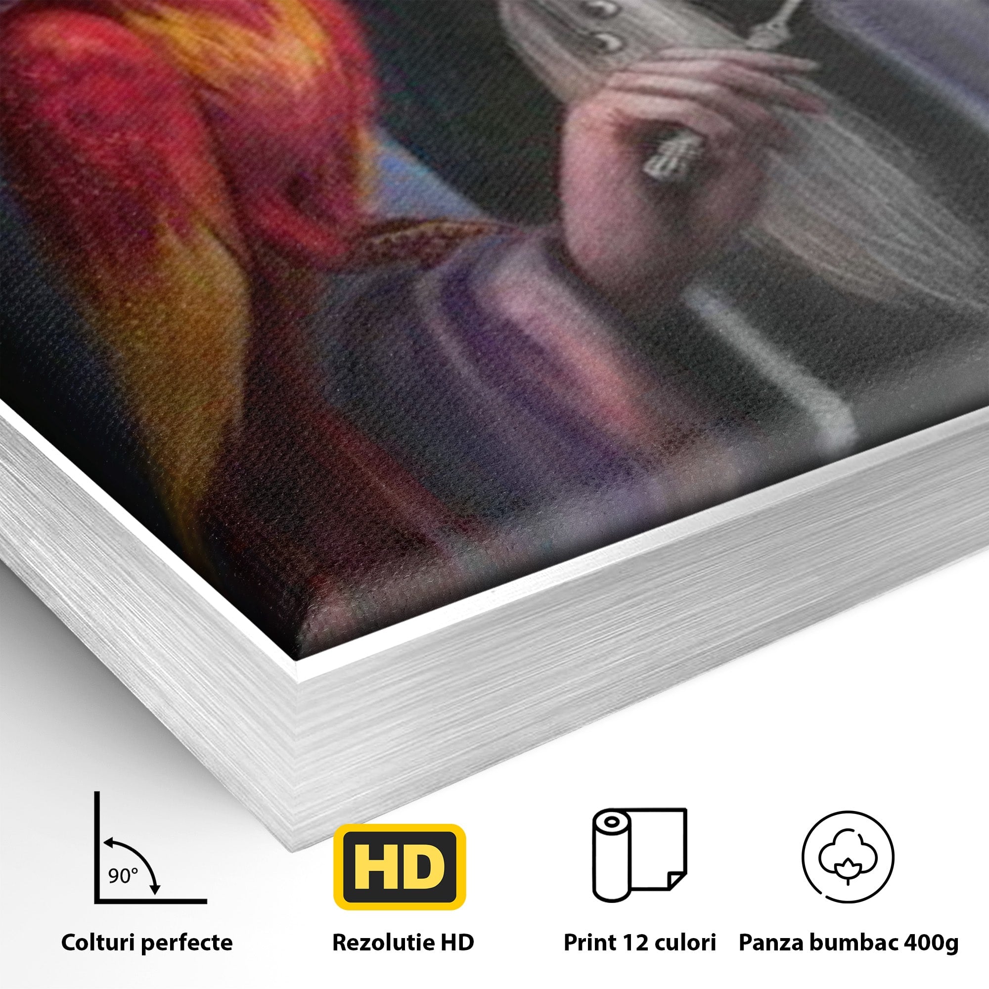 Tablou Canvas Premium LuxCanva® PI1228, Albus Dumbledore , Vrajitor, Pasare, Magie, Fantezie, Profesor, Living, Culori Vibrante