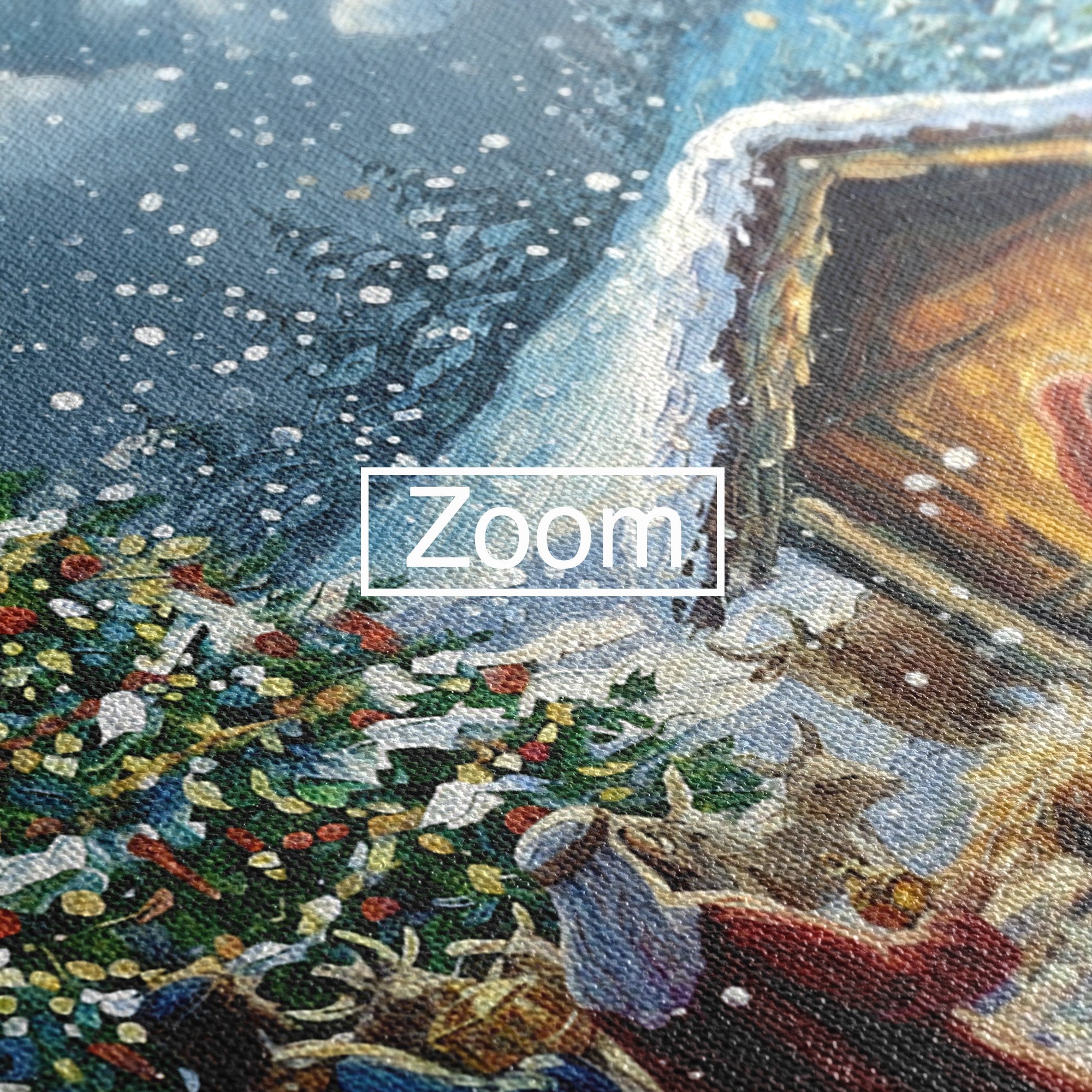 Tablou Canvas Premium LuxCanva® PI1239, Nasterea Domnului, Iarna, Craciun, Hristos, Religios, Living, Dormitor, Culori Vibrante