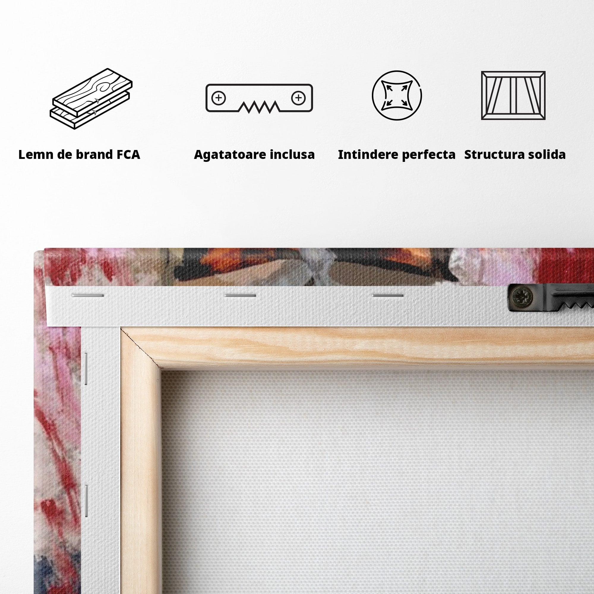 Tablou Canvas Premium LuxCanva® PI1249, Masca Gladiatorului, Film, Erou, Roma, Istorie, Living, Culori Vibrante