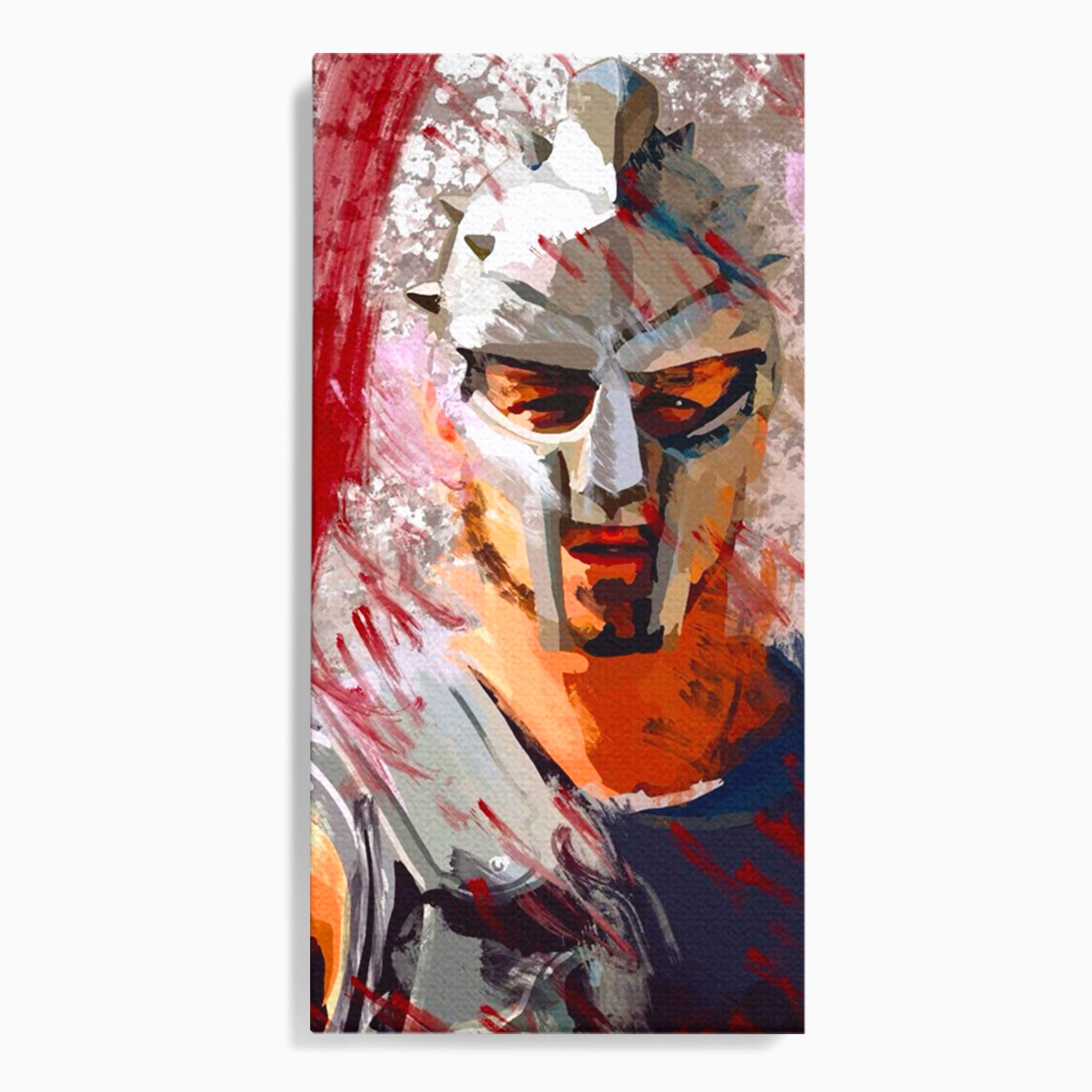 Tablou Canvas Premium LuxCanva® PI1249, Masca Gladiatorului, Film, Erou, Roma, Istorie, Living, Culori Vibrante