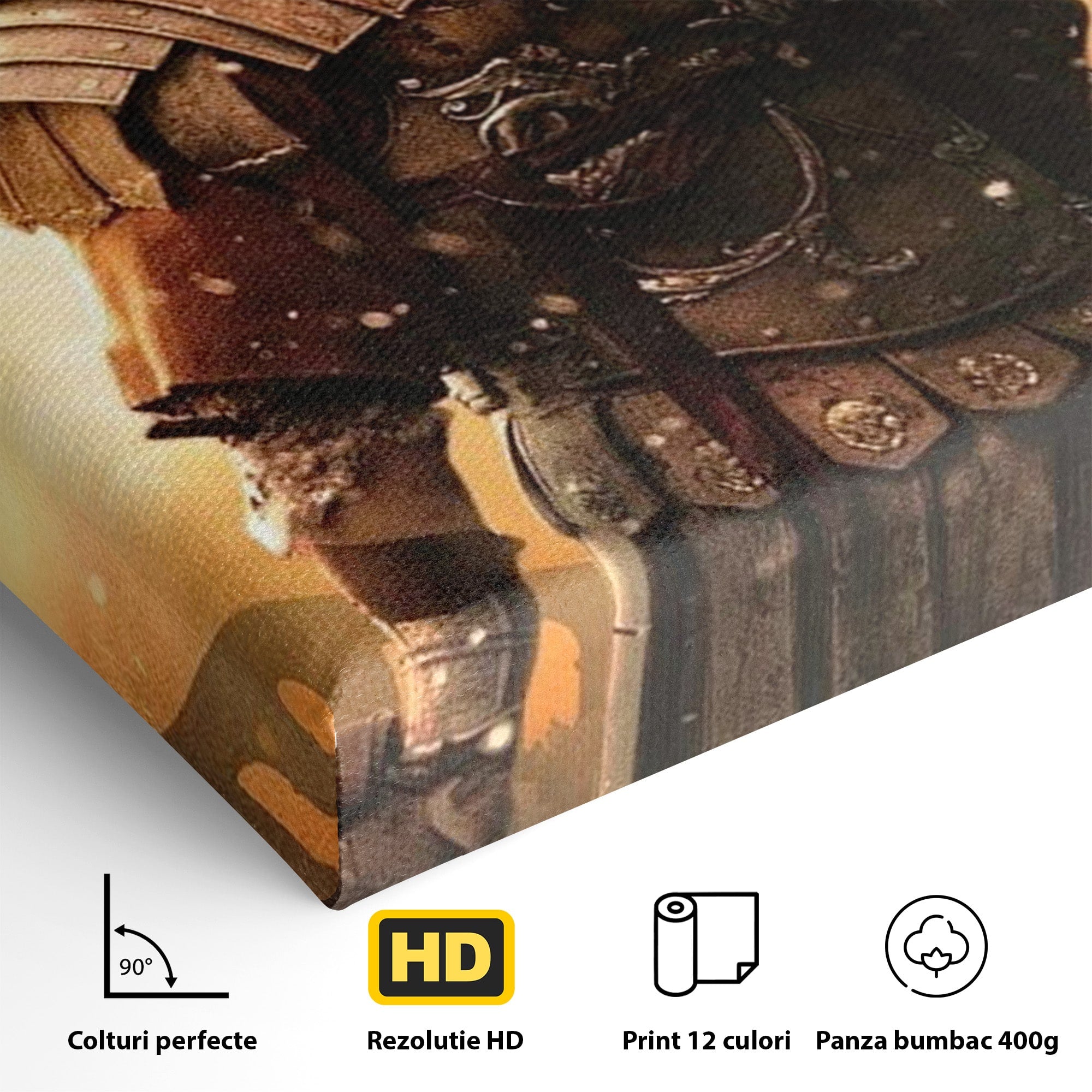 Tablou Canvas Premium LuxCanva® PI1250, Gladiatorul Antic, Russel Crow, Istorie, Erou, Film, Actiune, Living, Dormitor, Culori Vibrante
