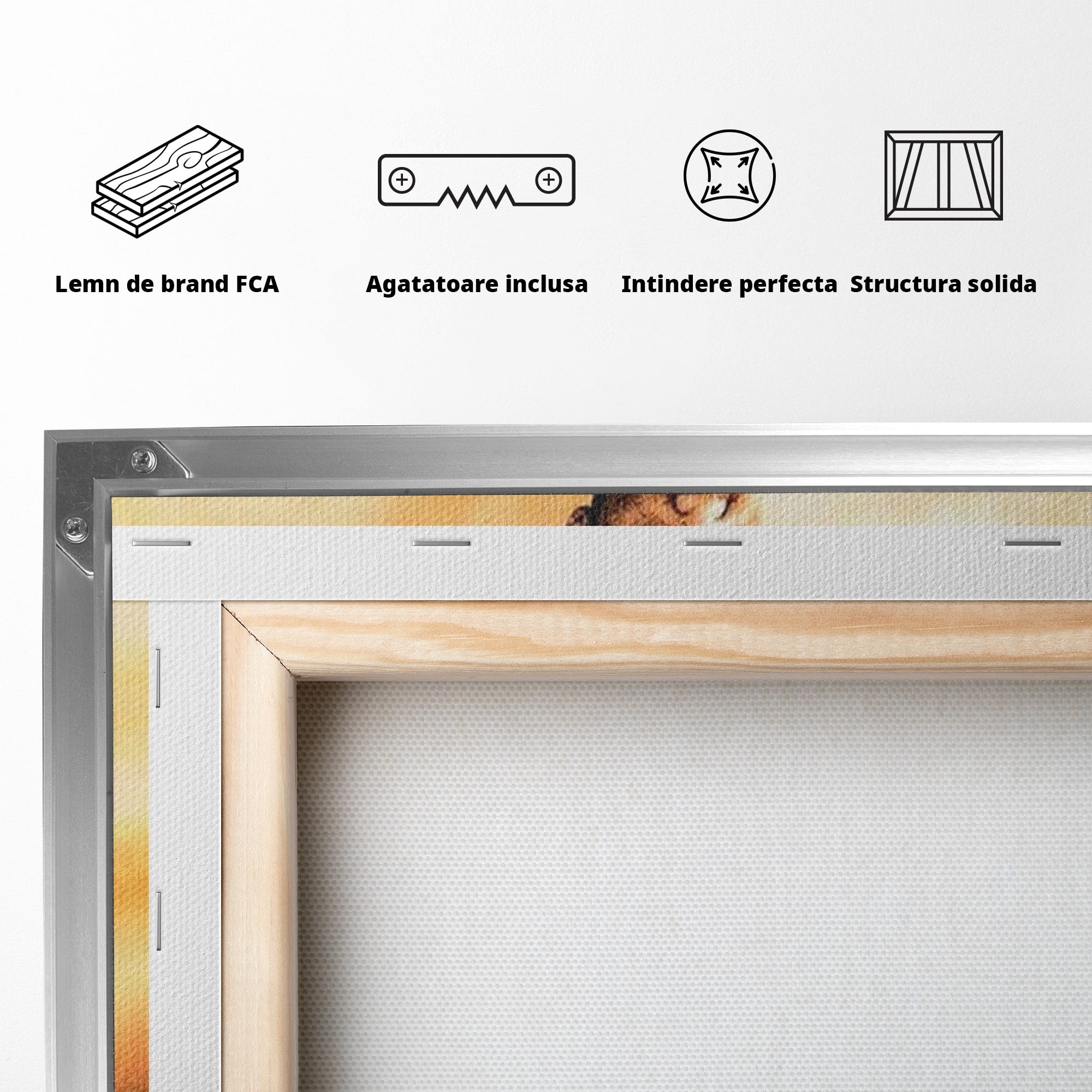 Tablou Canvas Premium LuxCanva® PI1250, Gladiatorul Antic, Russel Crow, Istorie, Erou, Film, Actiune, Living, Dormitor, Culori Vibrante