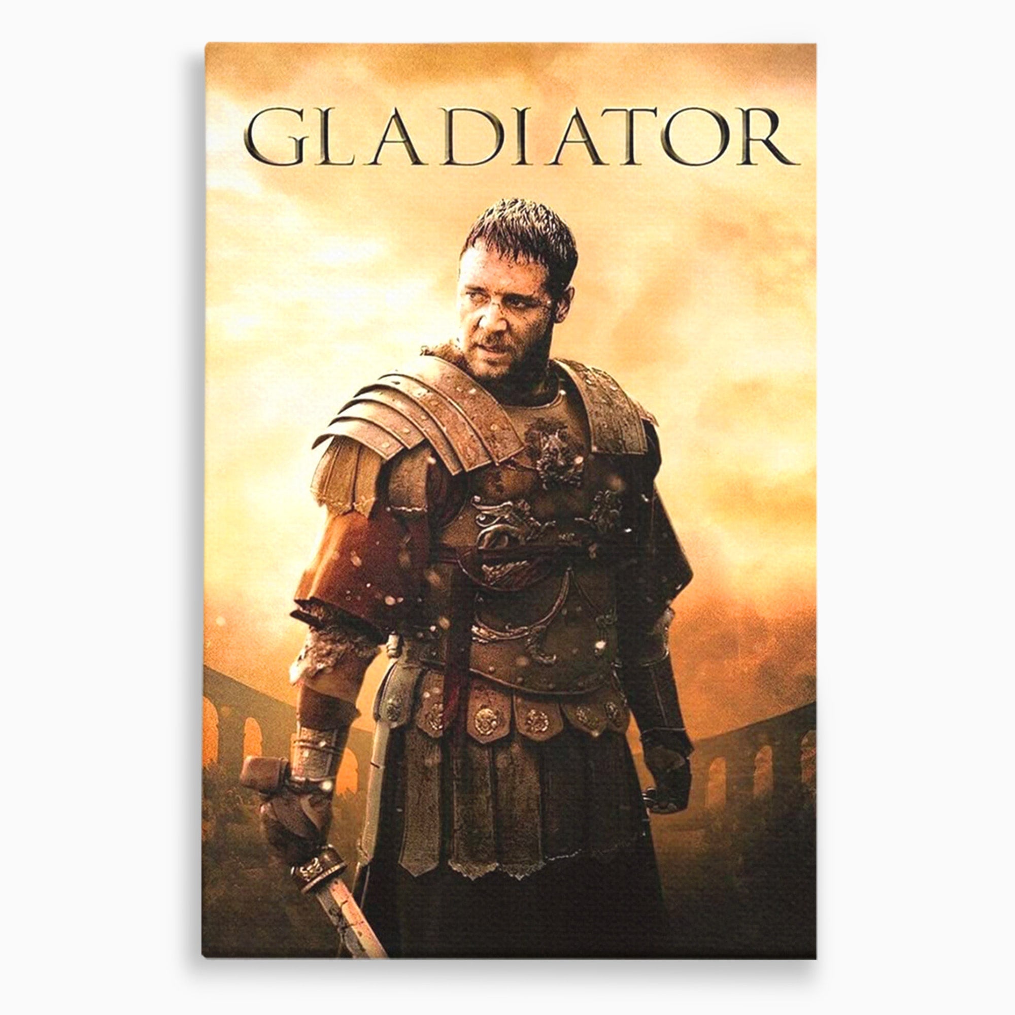Tablou Canvas Premium LuxCanva® PI1250, Gladiatorul Antic, Russel Crow, Istorie, Erou, Film, Actiune, Living, Dormitor, Culori Vibrante