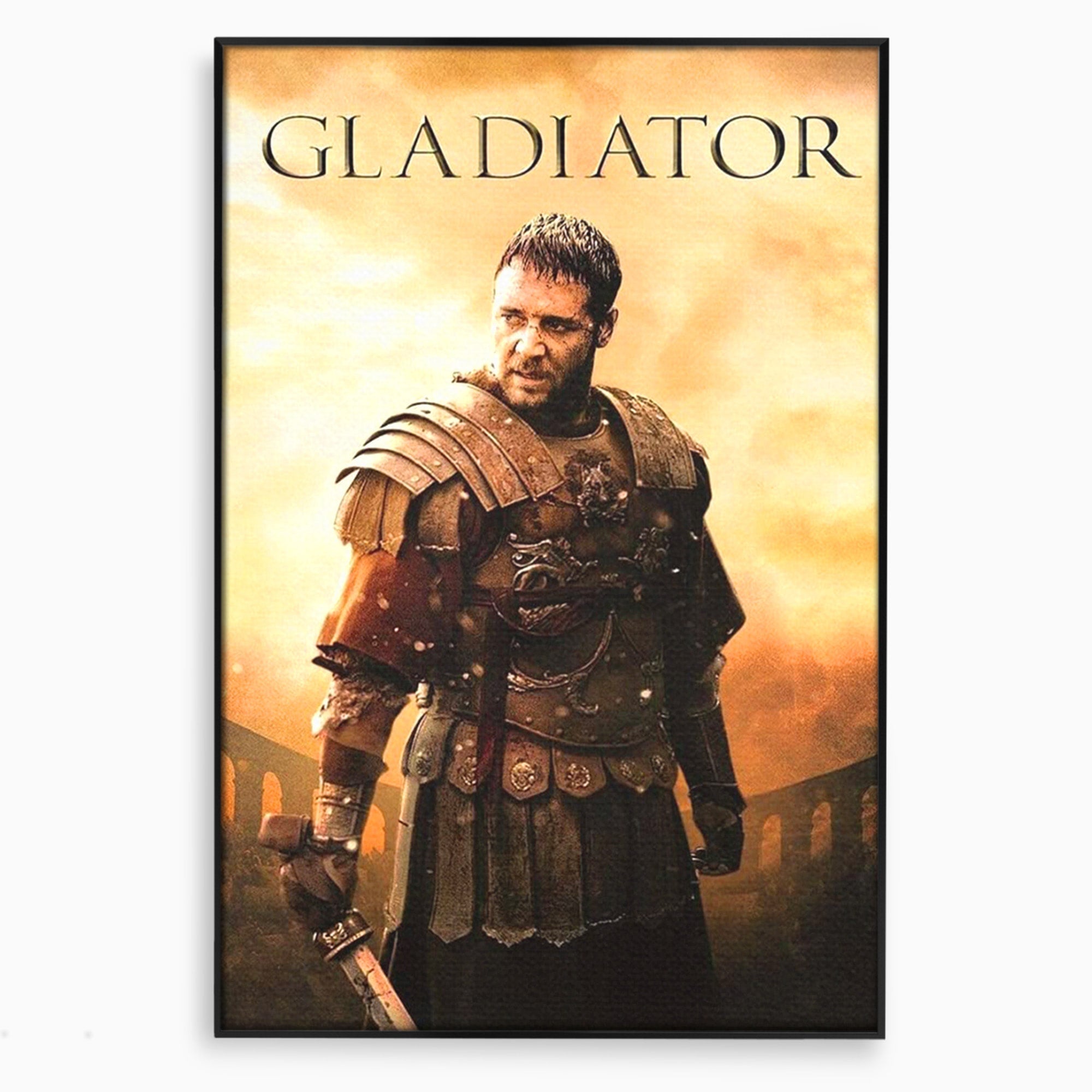 Tablou Canvas Premium LuxCanva® PI1250, Gladiatorul Antic, Russel Crow, Istorie, Erou, Film, Actiune, Living, Dormitor, Culori Vibrante
