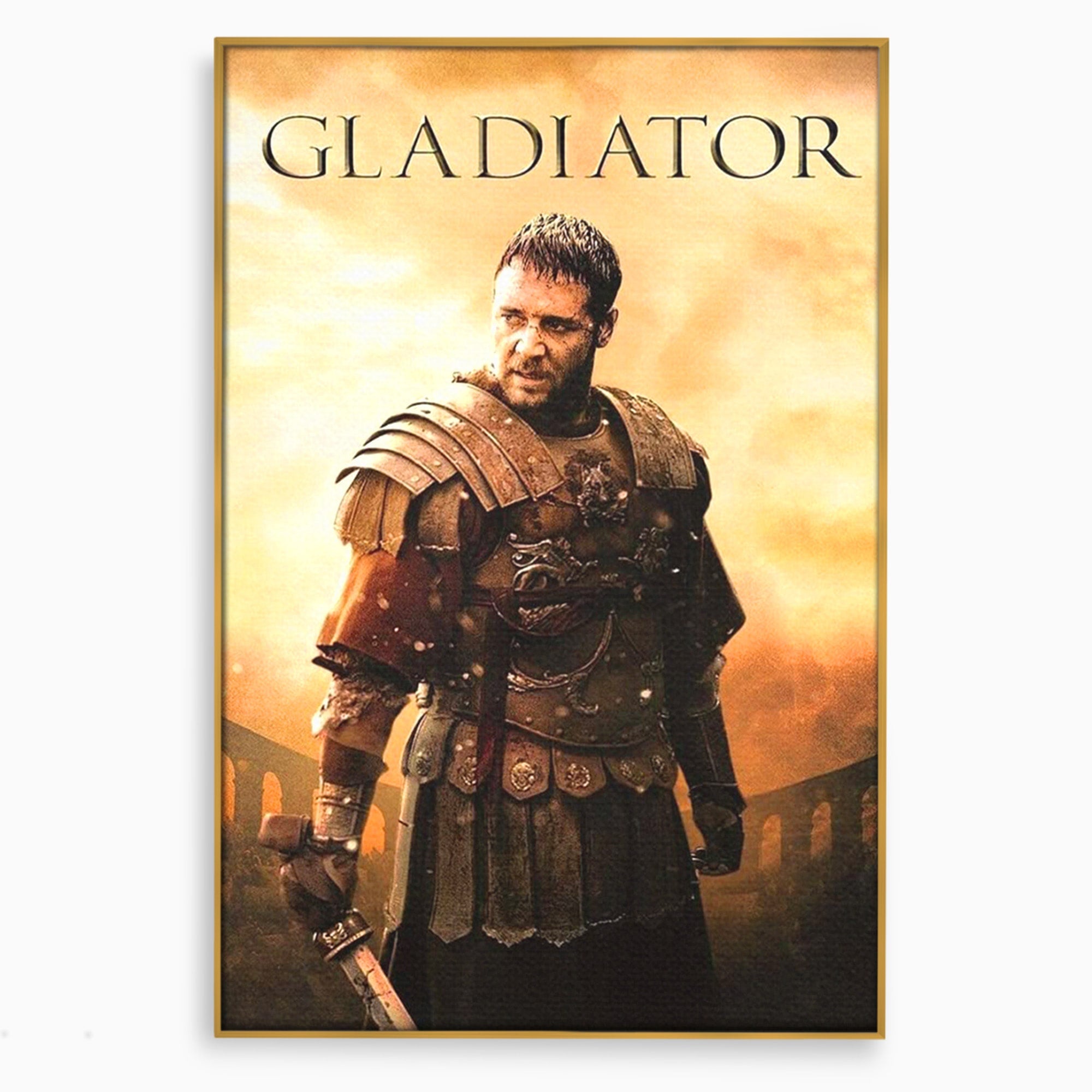 Tablou Canvas Premium LuxCanva® PI1250, Gladiatorul Antic, Russel Crow, Istorie, Erou, Film, Actiune, Living, Dormitor, Culori Vibrante