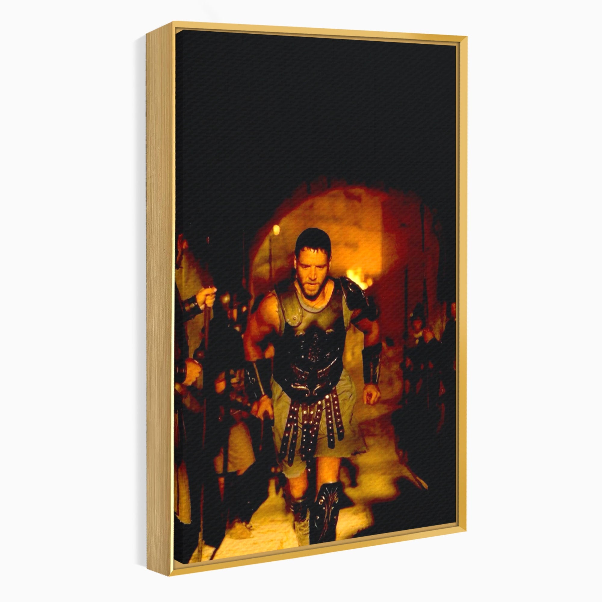 Tablou Canvas Premium LuxCanva® PI1251, Gladiatorul Curajos, Arena, Istoric, Curaj, Razboinic, Dormitor, Living, Culori Vibrante