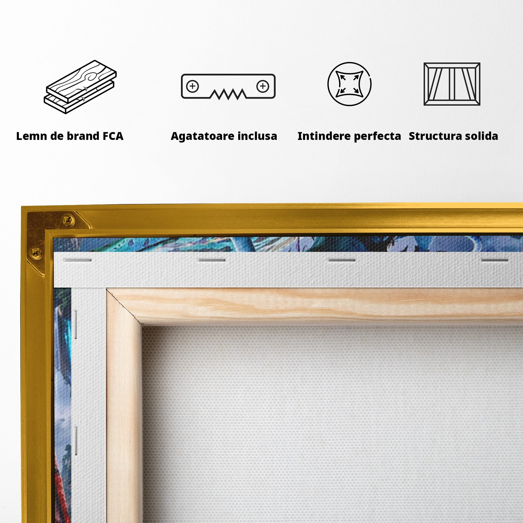 Tablou Canvas Premium LuxCanva® PI1253, Neytiri, Fantezie, Aventura, Avatar, Razboinica, Pandora, Living, Culori Vibrante