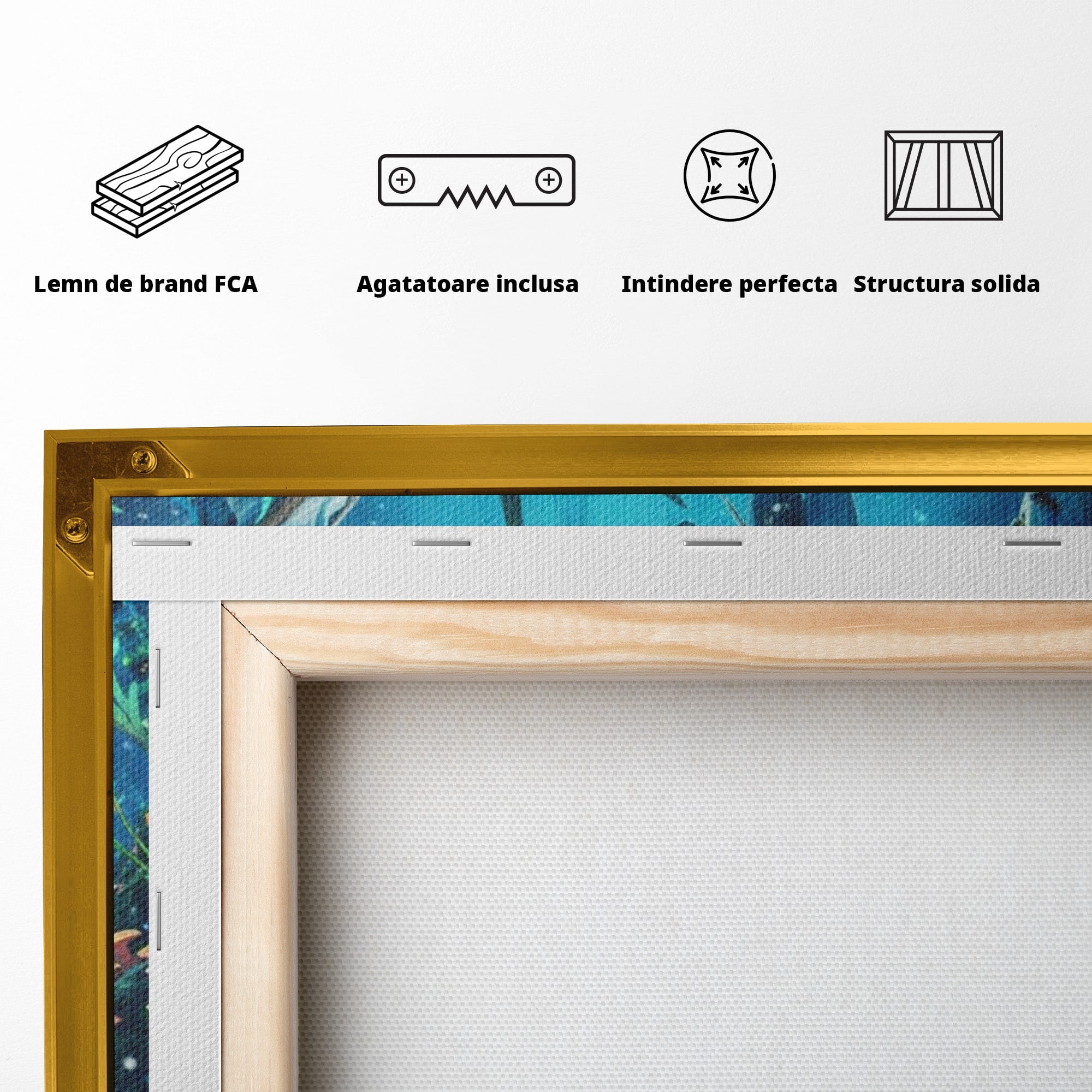 Tablou Canvas Premium LuxCanva® PI1259, Lumea Subacvatica, Avatar, Fantezie, Ocean, Creaturi, Aventura, Living, Culori Vibrante