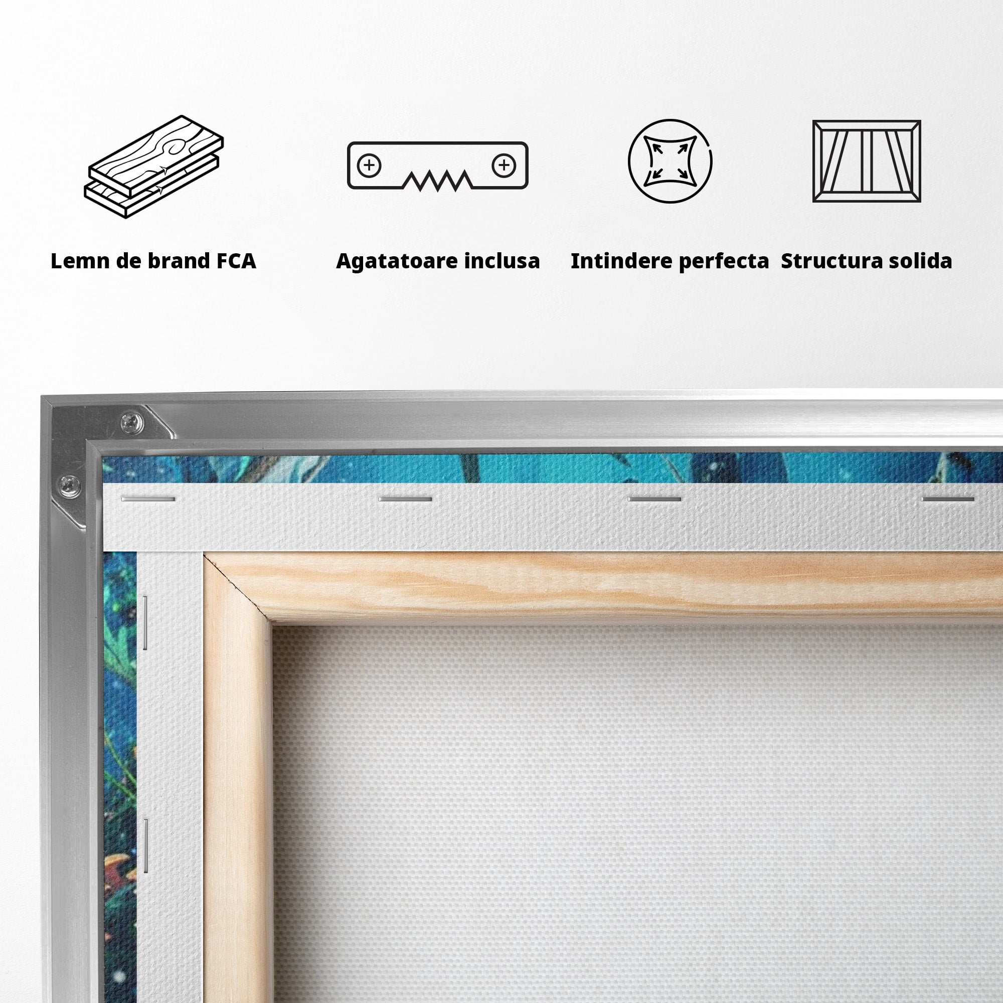 Tablou Canvas Premium LuxCanva® PI1259, Lumea Subacvatica, Avatar, Fantezie, Ocean, Creaturi, Aventura, Living, Culori Vibrante