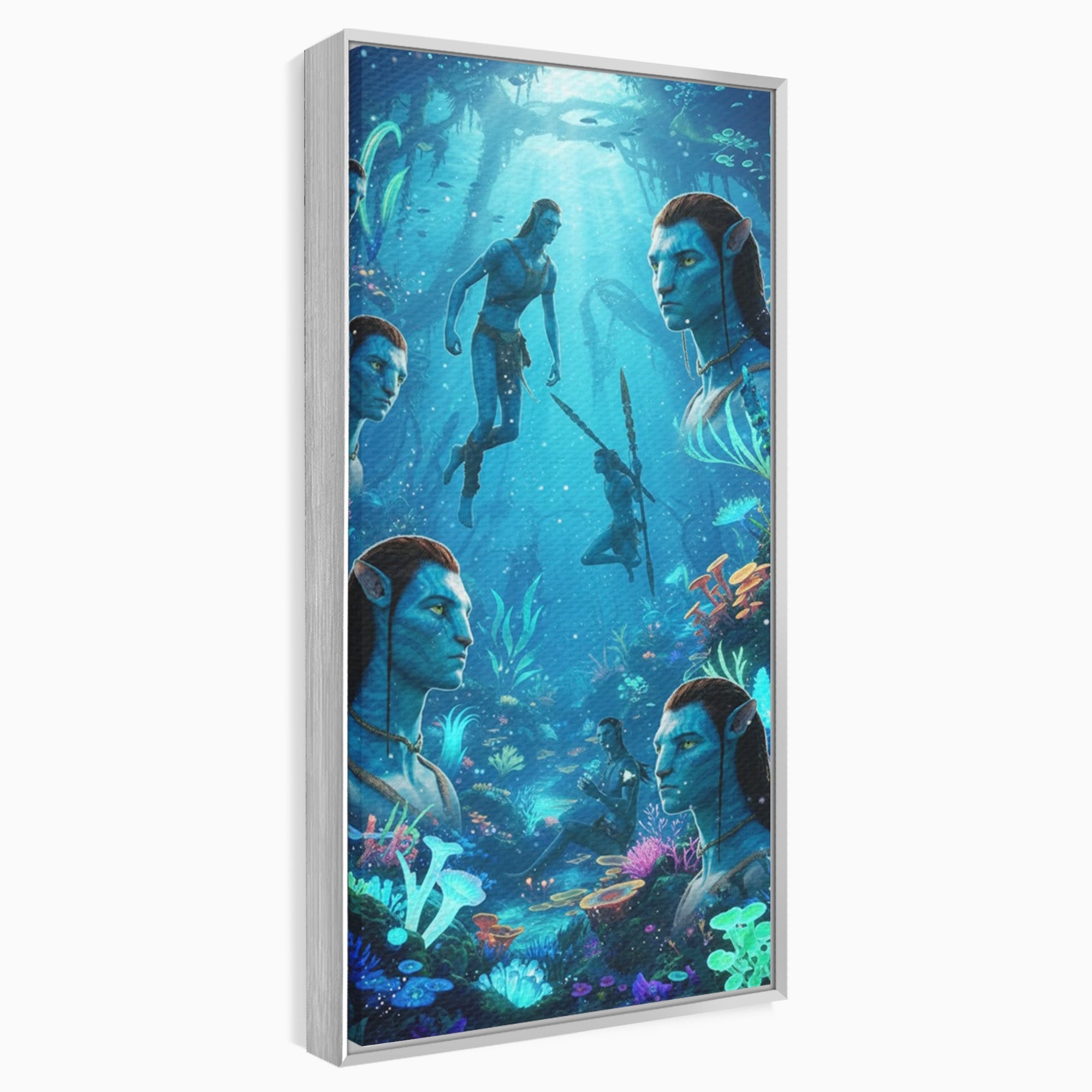 Tablou Canvas Premium LuxCanva® PI1259, Lumea Subacvatica, Avatar, Fantezie, Ocean, Creaturi, Aventura, Living, Culori Vibrante