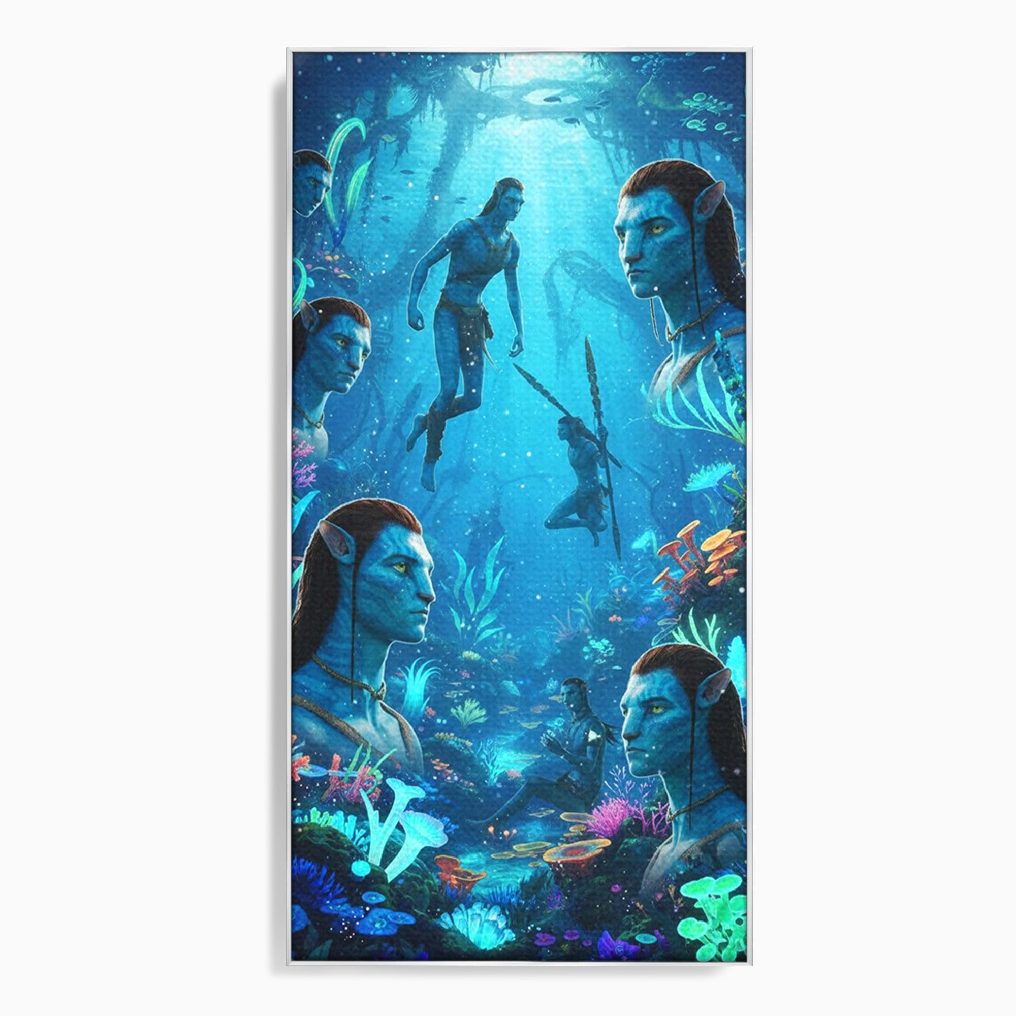 Tablou Canvas Premium LuxCanva® PI1259, Lumea Subacvatica, Avatar, Fantezie, Ocean, Creaturi, Aventura, Living, Culori Vibrante