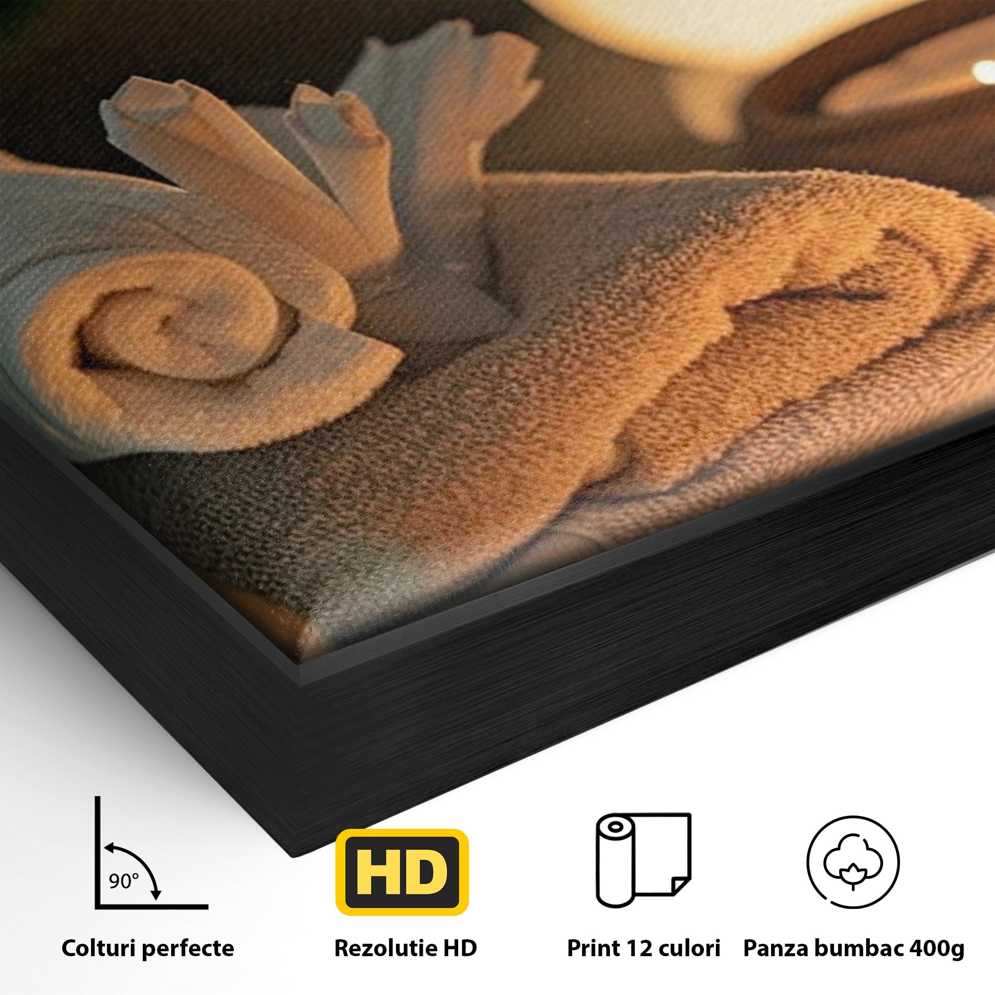 Tablou Canvas Premium LuxCanva® PI1276, Relaxare Spa, Salon, Lumanari, Relaxare, Wellness, Dormitor, Culori Vibrante