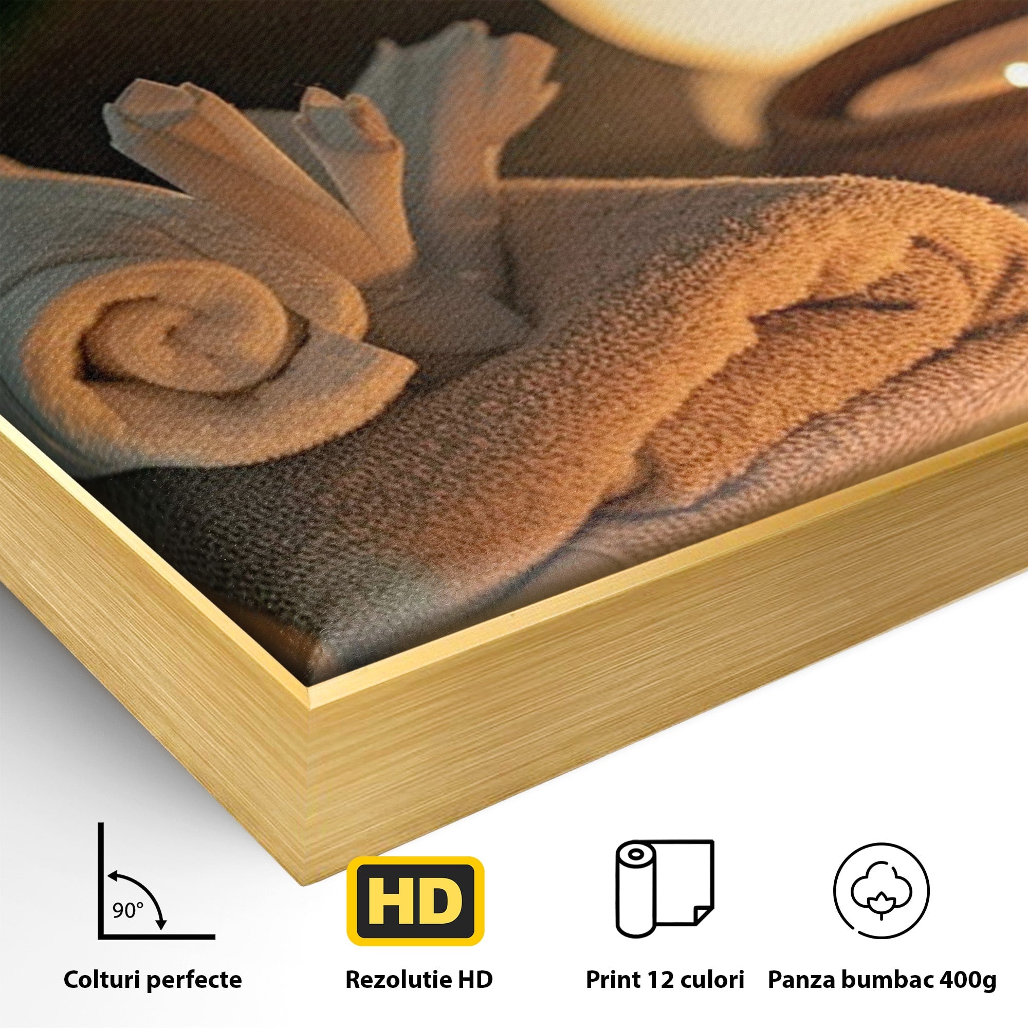 Tablou Canvas Premium LuxCanva® PI1276, Relaxare Spa, Salon, Lumanari, Relaxare, Wellness, Dormitor, Culori Vibrante