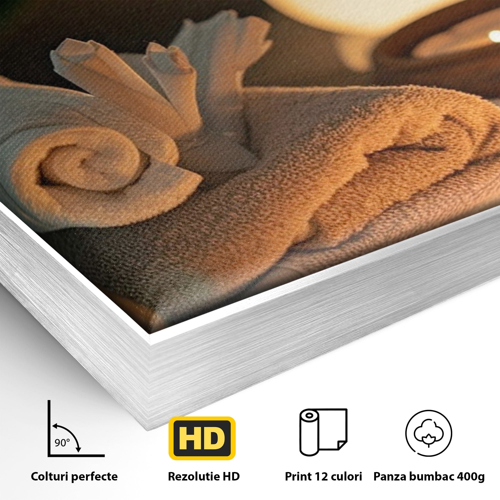 Tablou Canvas Premium LuxCanva® PI1276, Relaxare Spa, Salon, Lumanari, Relaxare, Wellness, Dormitor, Culori Vibrante