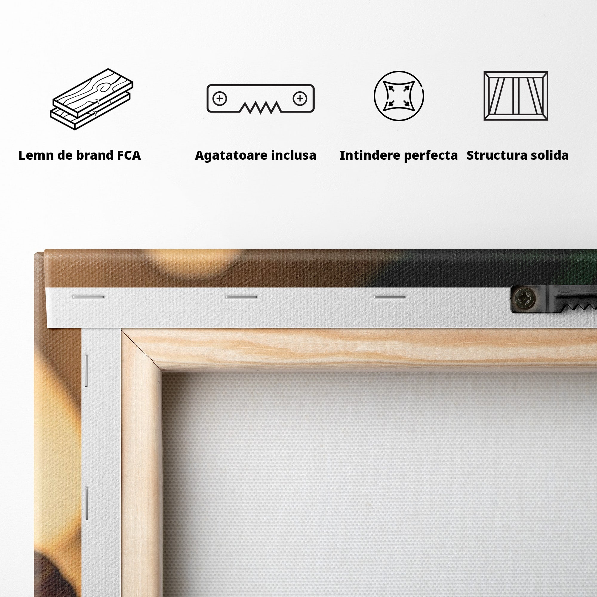 Tablou Canvas Premium LuxCanva® PI1276, Relaxare Spa, Salon, Lumanari, Relaxare, Wellness, Dormitor, Culori Vibrante