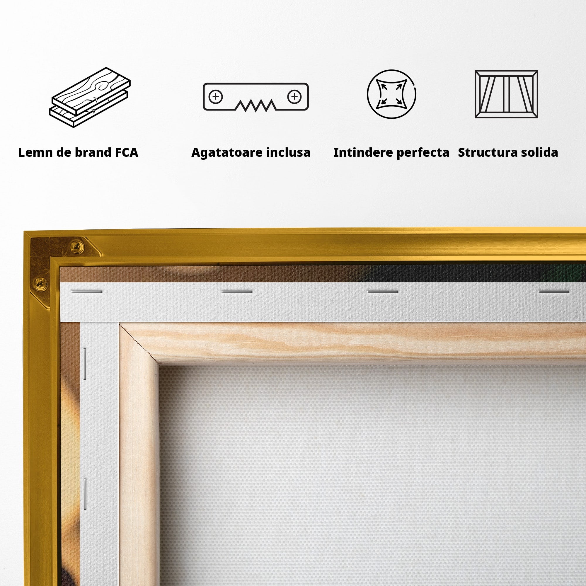 Tablou Canvas Premium LuxCanva® PI1276, Relaxare Spa, Salon, Lumanari, Relaxare, Wellness, Dormitor, Culori Vibrante