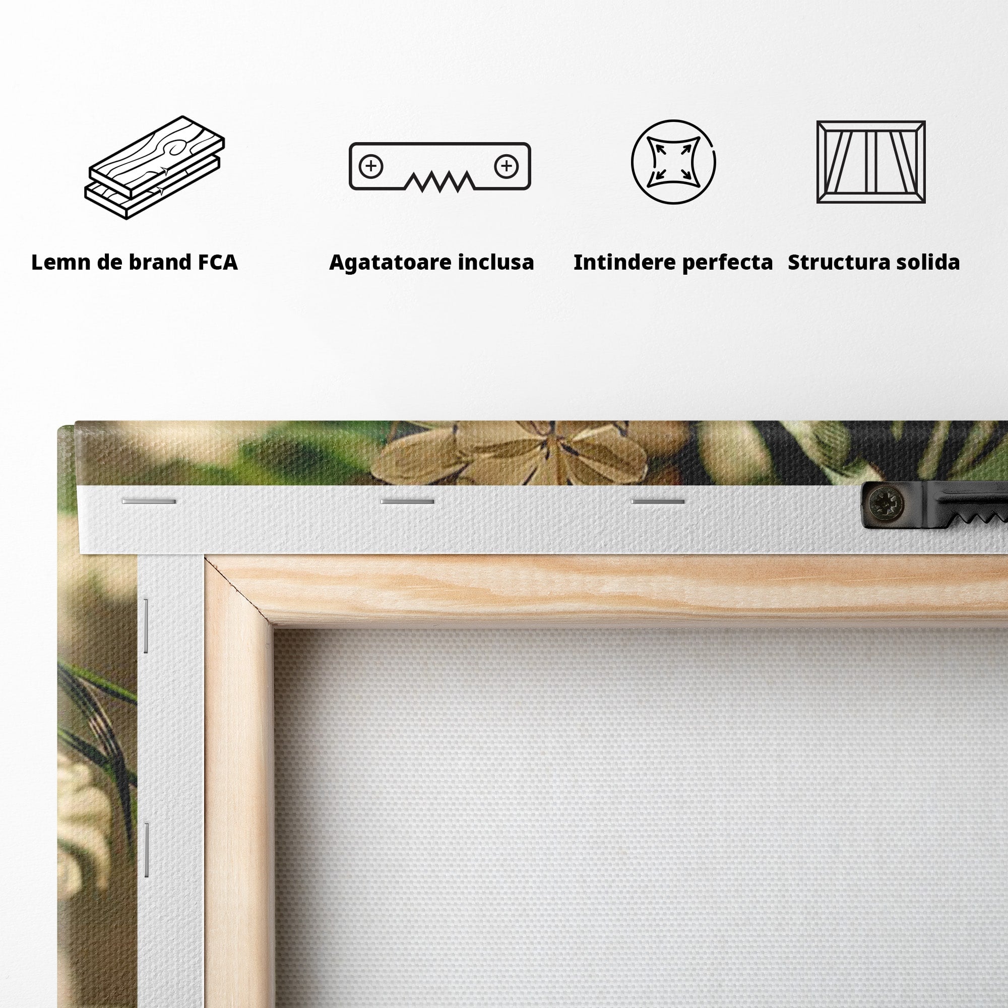 Tablou Canvas Premium LuxCanva® PI1278, Oaza De Relaxare, Spa, Meditatie, Natura, Baie, Calm, Culori Vibrante
