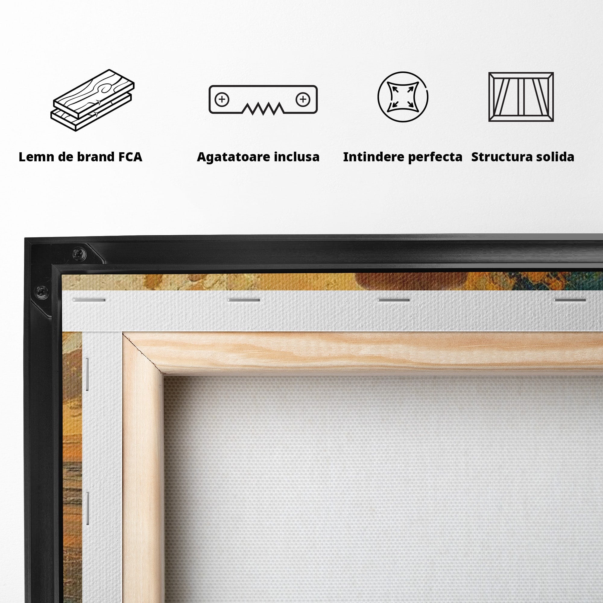 Tablou Canvas Premium LuxCanva® PI1285, Femeie La Apus, Zare, Divin, Mare, Living, Peisaj, Dormitor, Culori Vibrante
