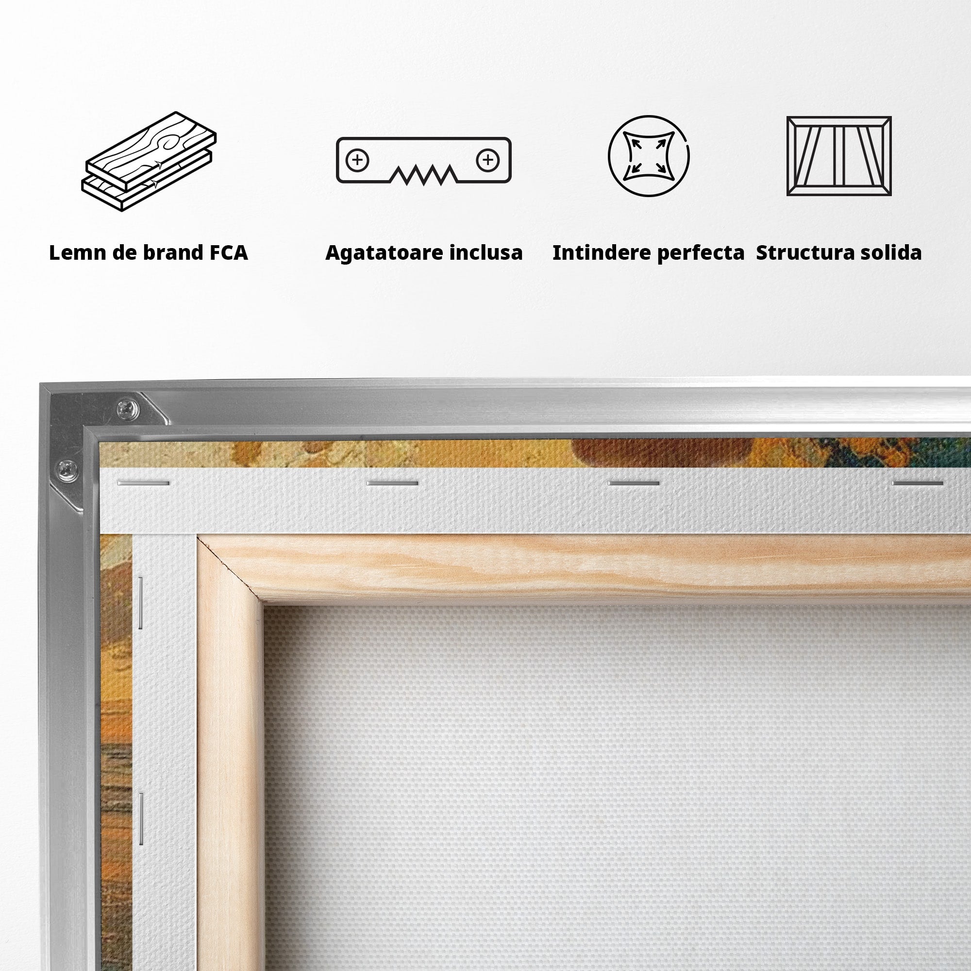 Tablou Canvas Premium LuxCanva® PI1285, Femeie La Apus, Zare, Divin, Mare, Living, Peisaj, Dormitor, Culori Vibrante