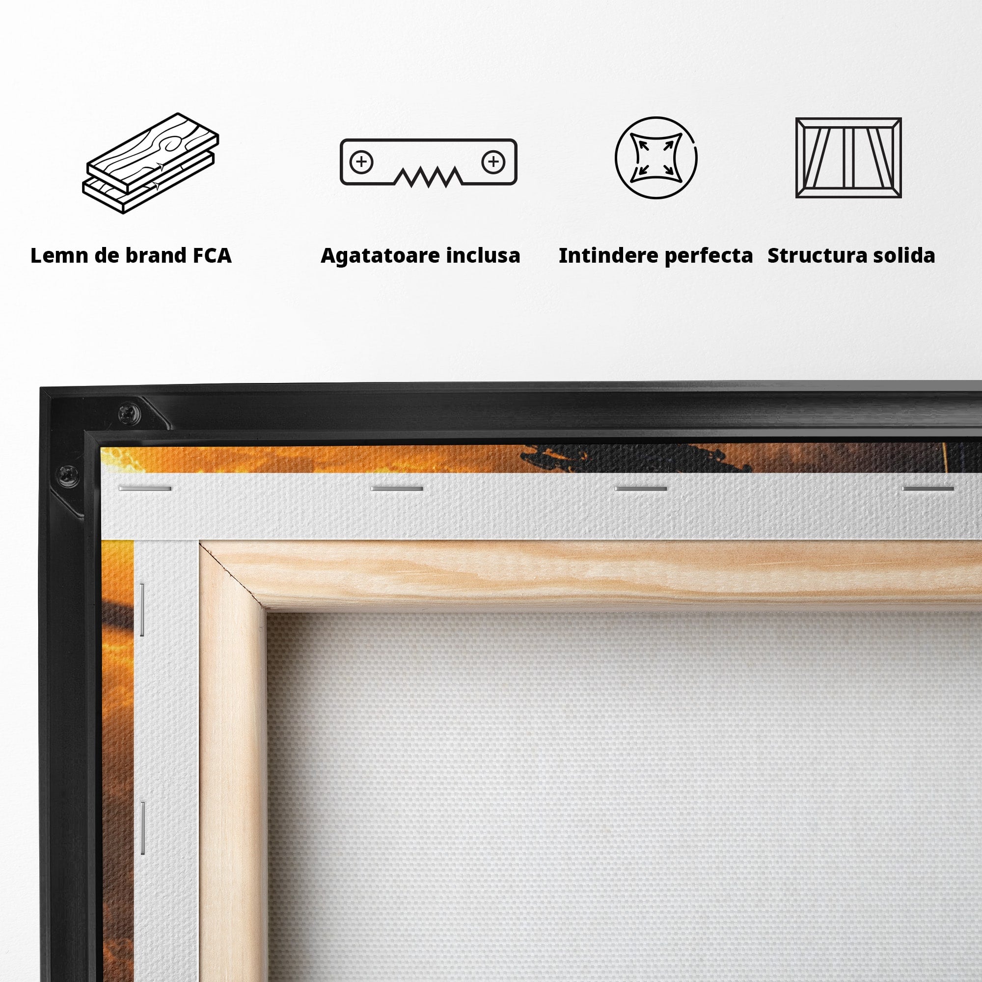 Tablou Canvas Premium LuxCanva® PI1291, Elicopter In Apus, Elice, Cer, Apus, Aventura, Dormitor, Culori Vibrante
